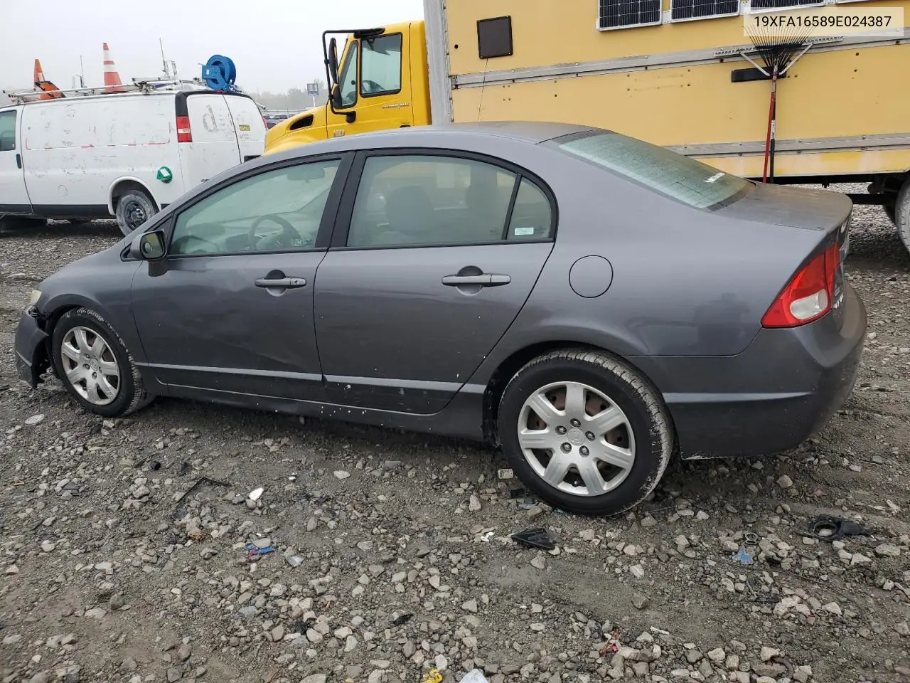 19XFA16589E024387 2009 Honda Civic Lx