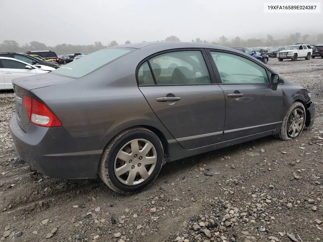 19XFA16589E024387 2009 Honda Civic Lx