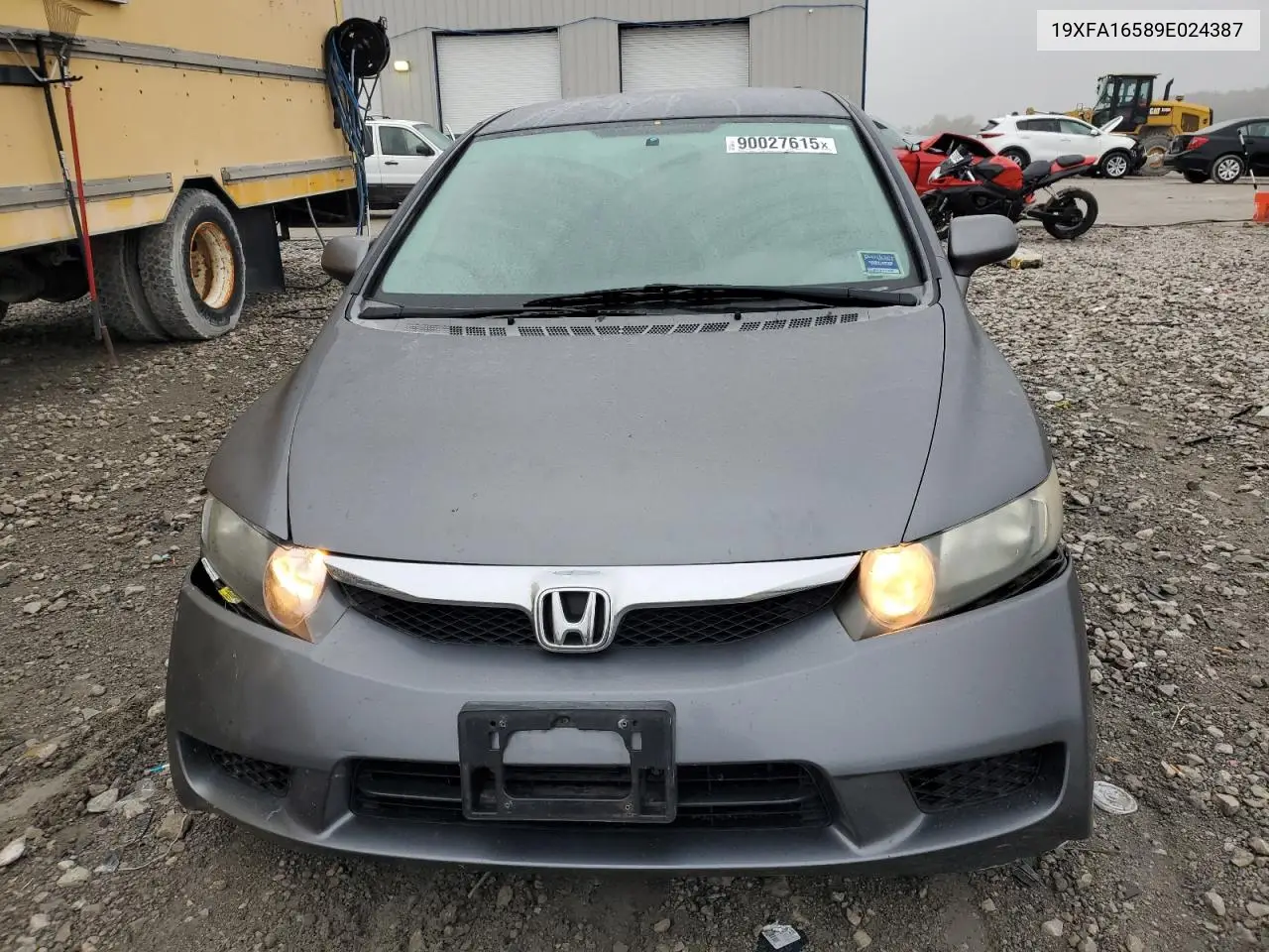 19XFA16589E024387 2009 Honda Civic Lx