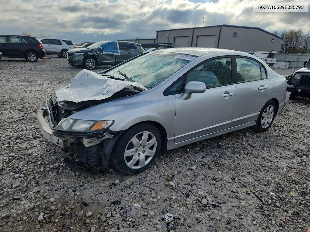 19XFA16589E035793 2009 Honda Civic Lx