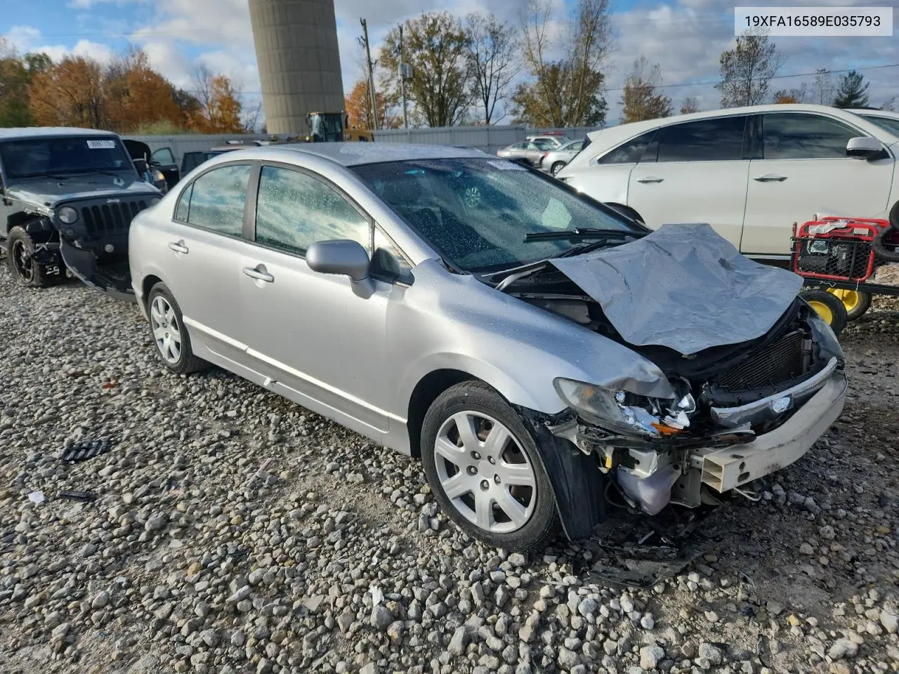 19XFA16589E035793 2009 Honda Civic Lx