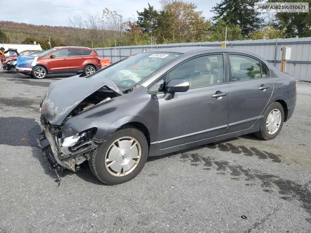 JHMFA36259S010671 2009 Honda Civic Hybrid