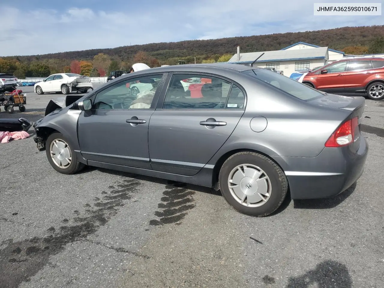 JHMFA36259S010671 2009 Honda Civic Hybrid