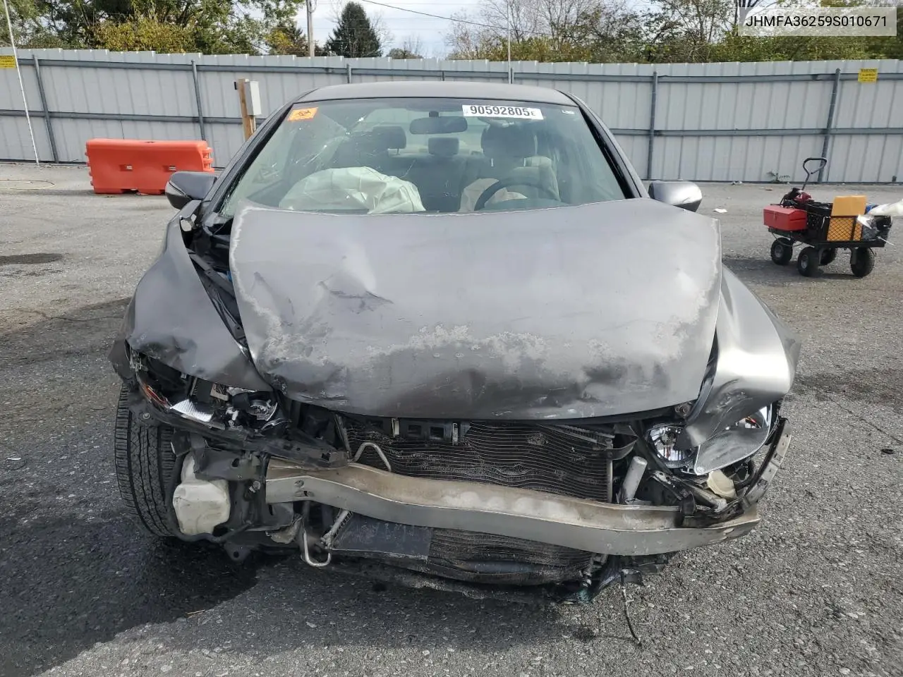 JHMFA36259S010671 2009 Honda Civic Hybrid