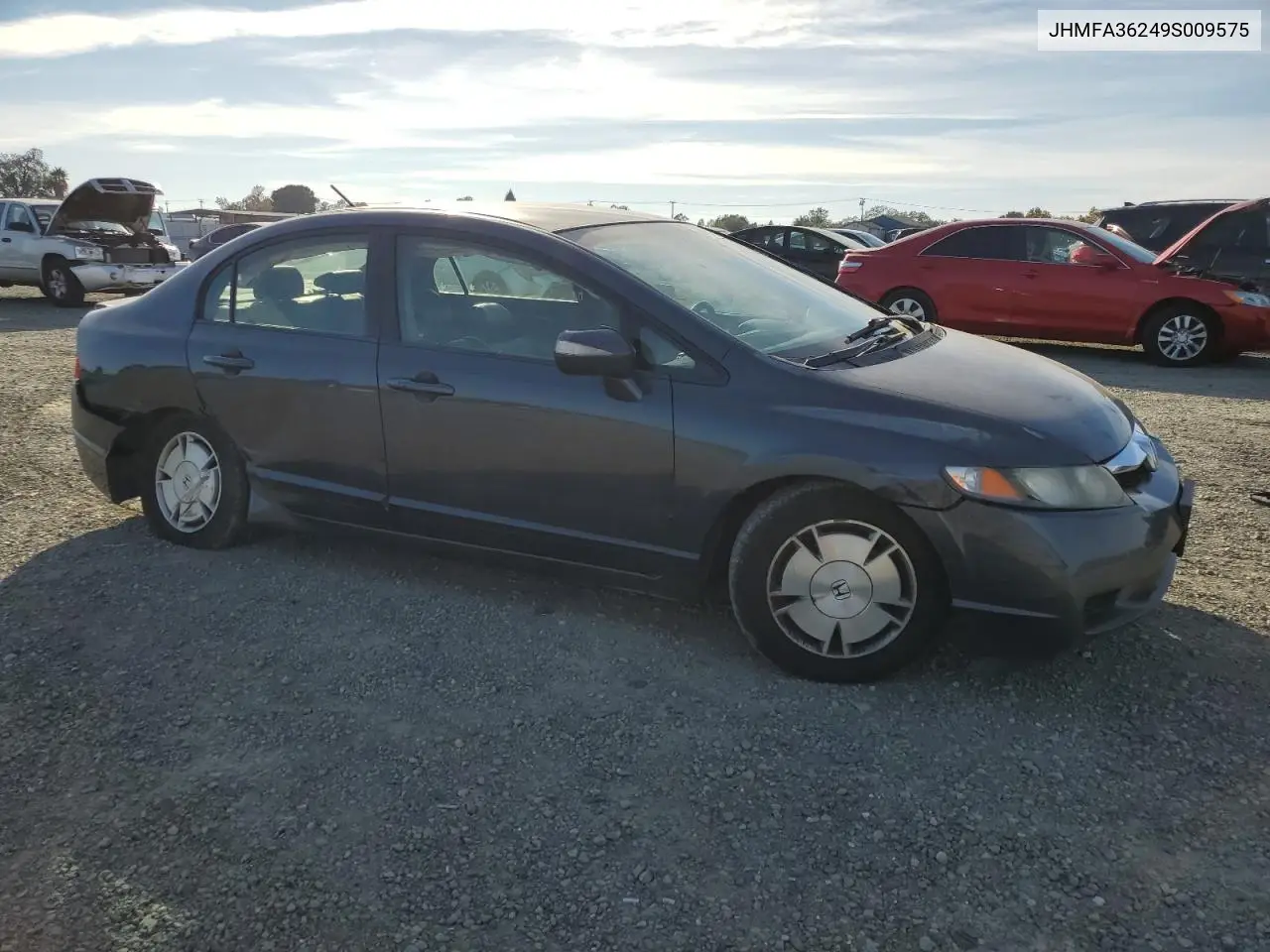 JHMFA36249S009575 2009 Honda Civic Hybrid