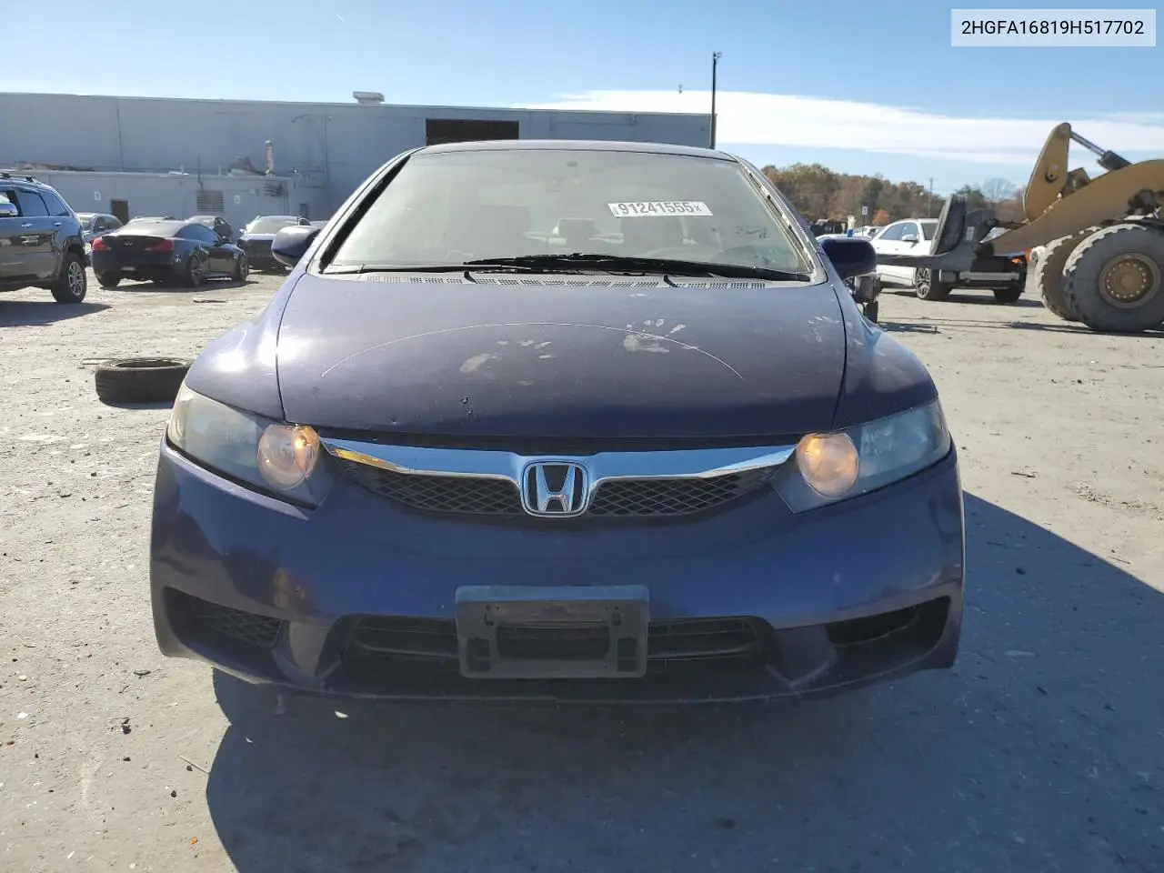 2HGFA16819H517702 2009 Honda Civic Ex