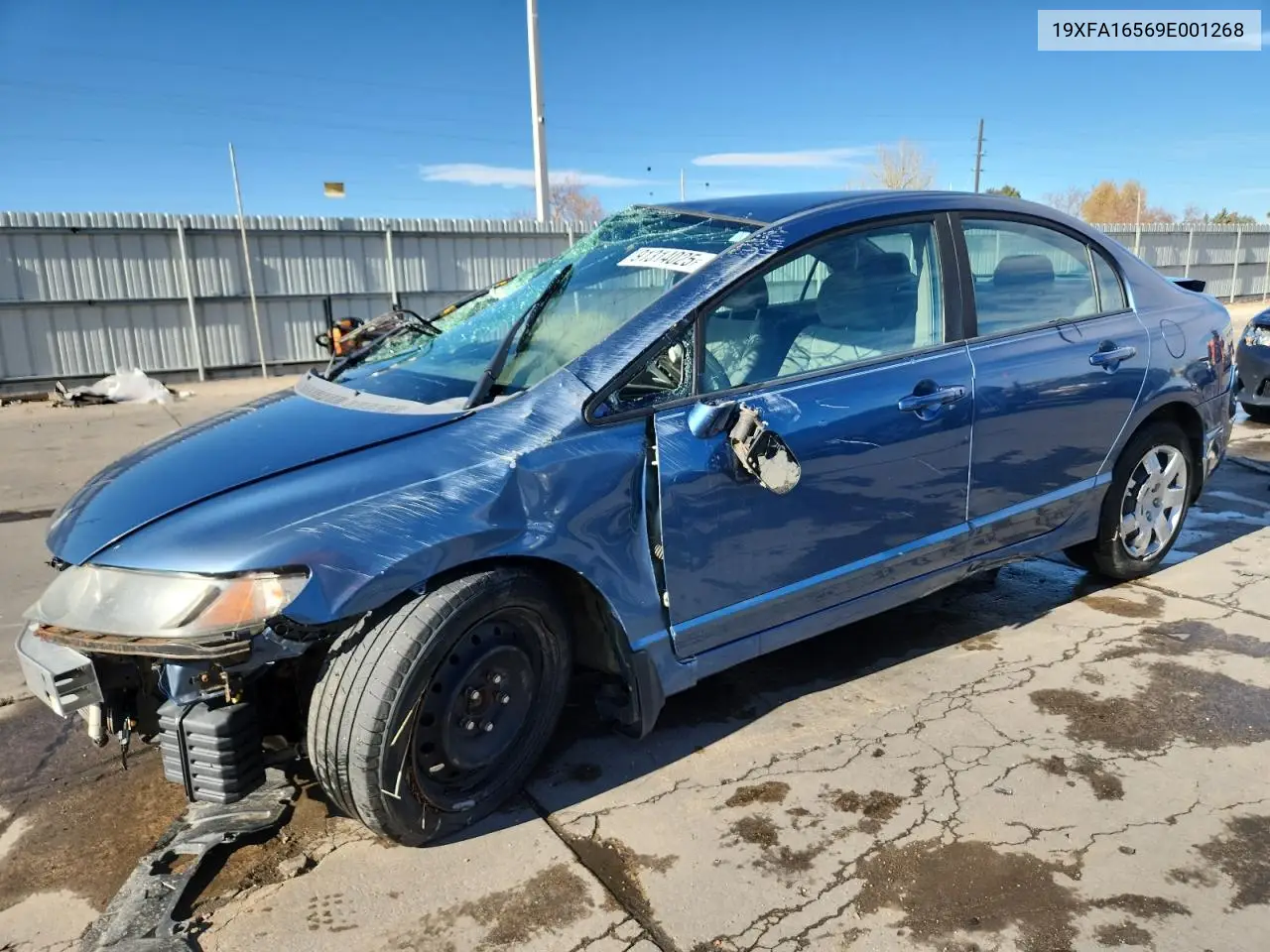 19XFA16569E001268 2009 Honda Civic Lx