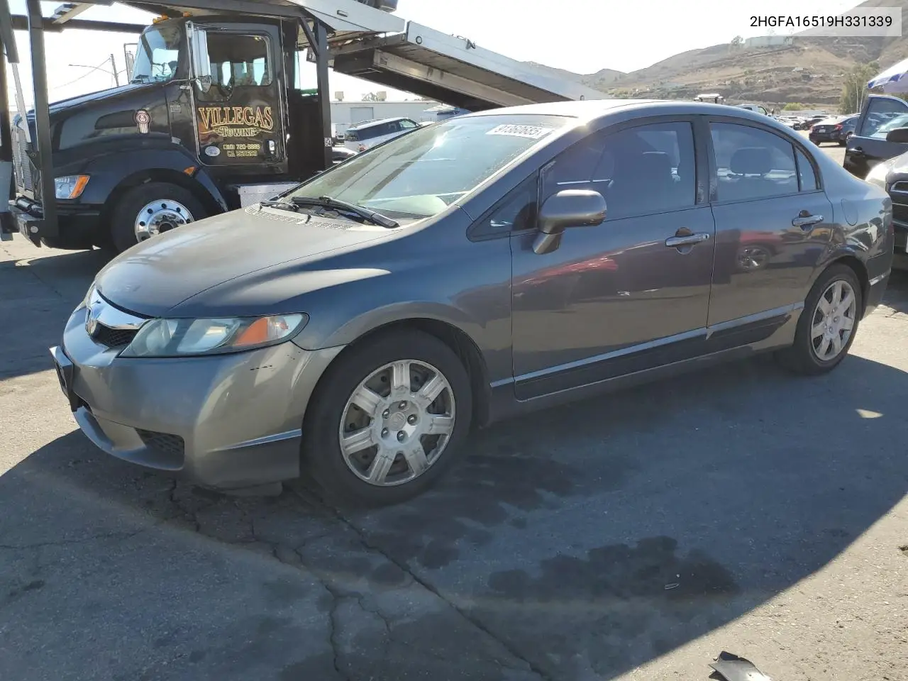 2HGFA16519H331339 2009 Honda Civic Lx