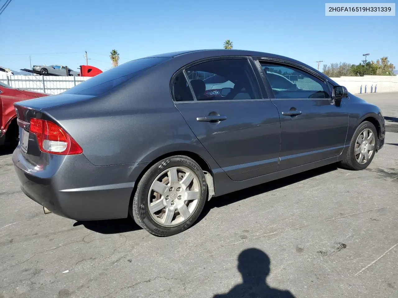 2HGFA16519H331339 2009 Honda Civic Lx