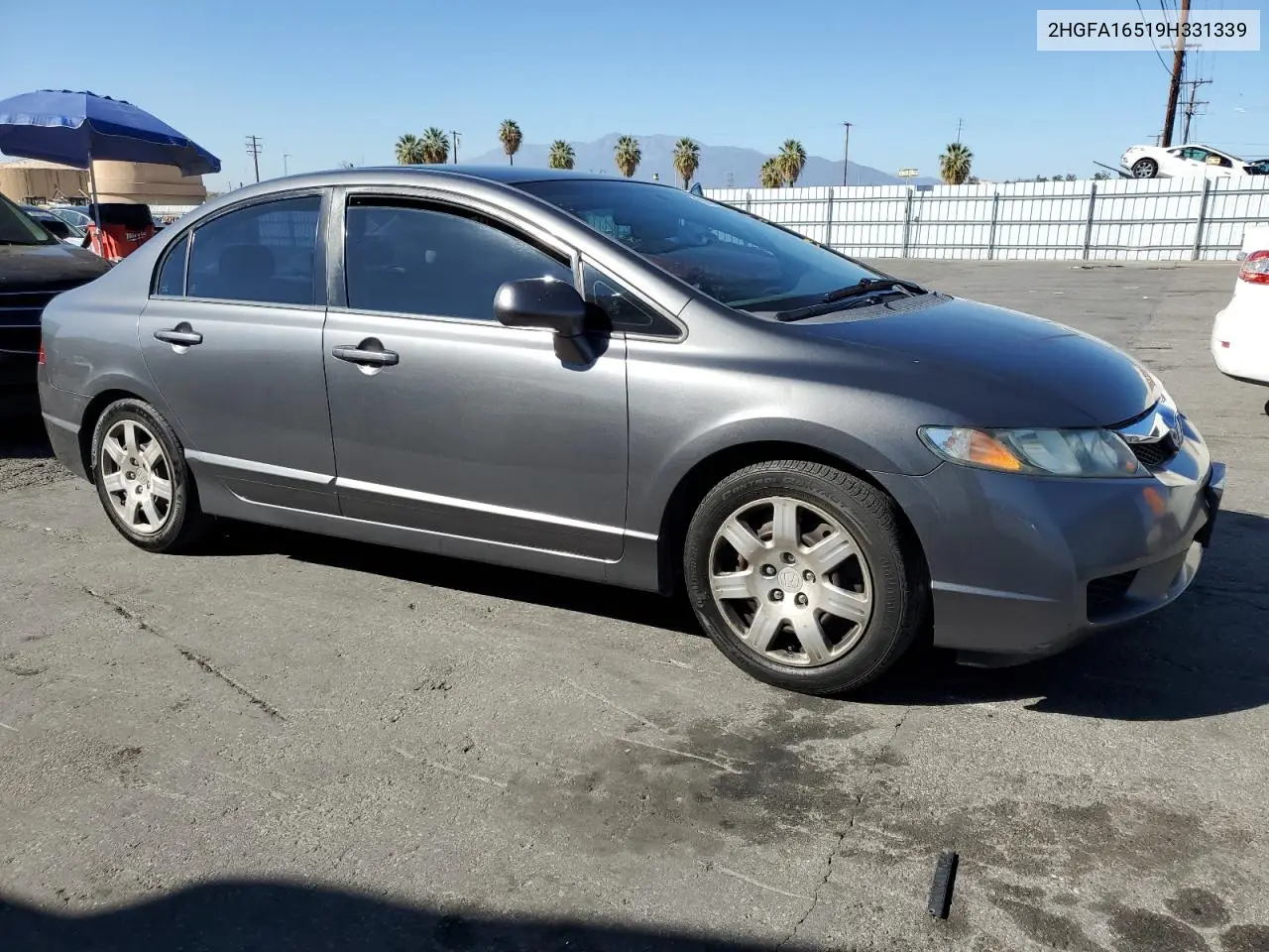 2HGFA16519H331339 2009 Honda Civic Lx
