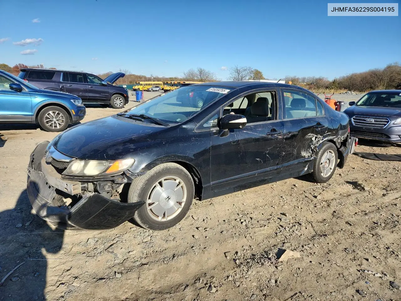 JHMFA36229S004195 2009 Honda Civic Hybrid