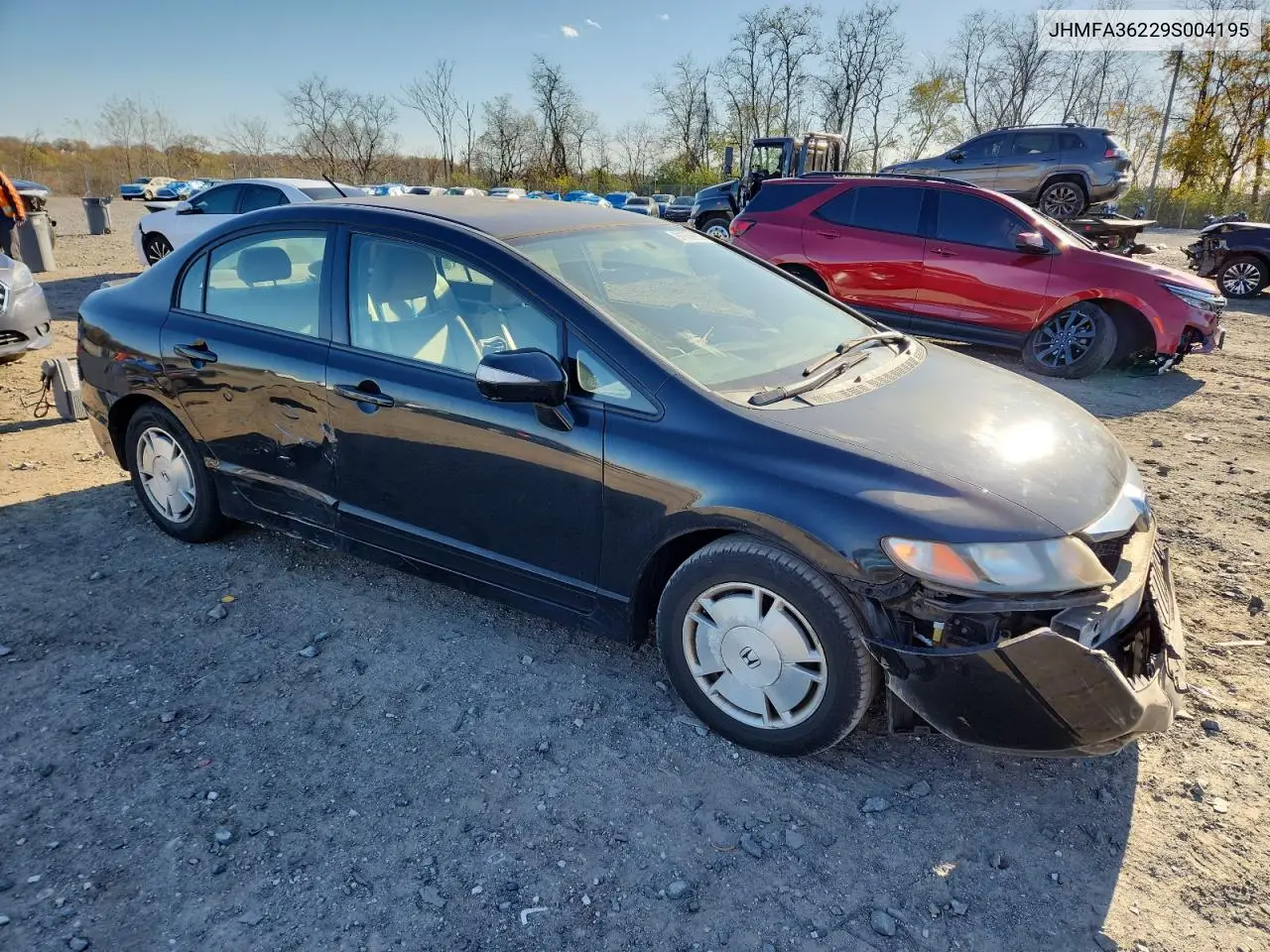 JHMFA36229S004195 2009 Honda Civic Hybrid