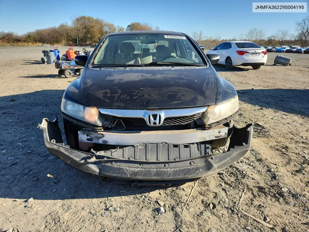 JHMFA36229S004195 2009 Honda Civic Hybrid