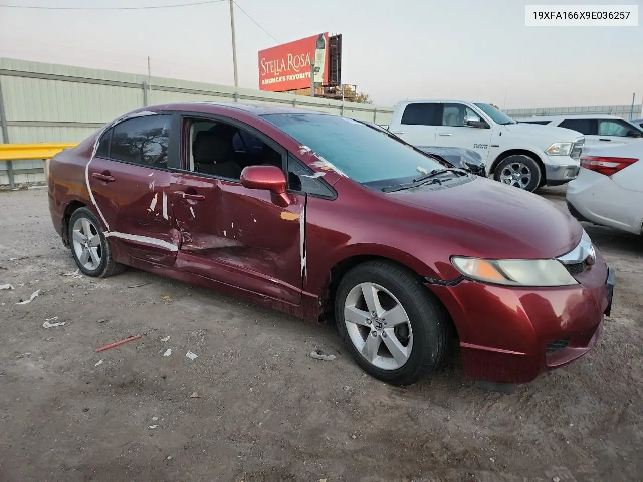 19XFA166X9E036257 2009 Honda Civic Lx-S