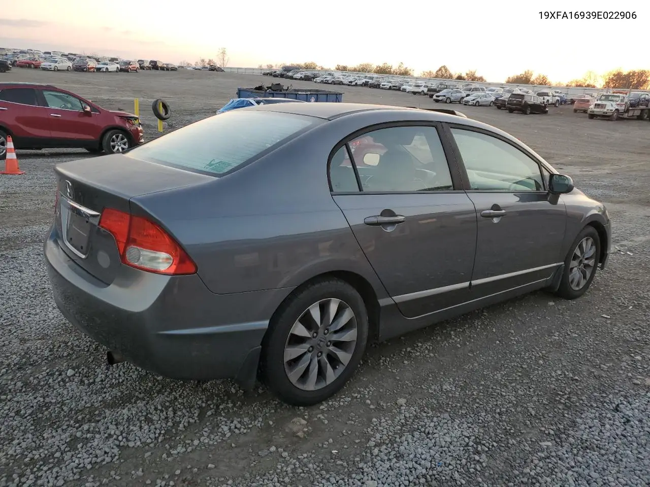 19XFA16939E022906 2009 Honda Civic Exl