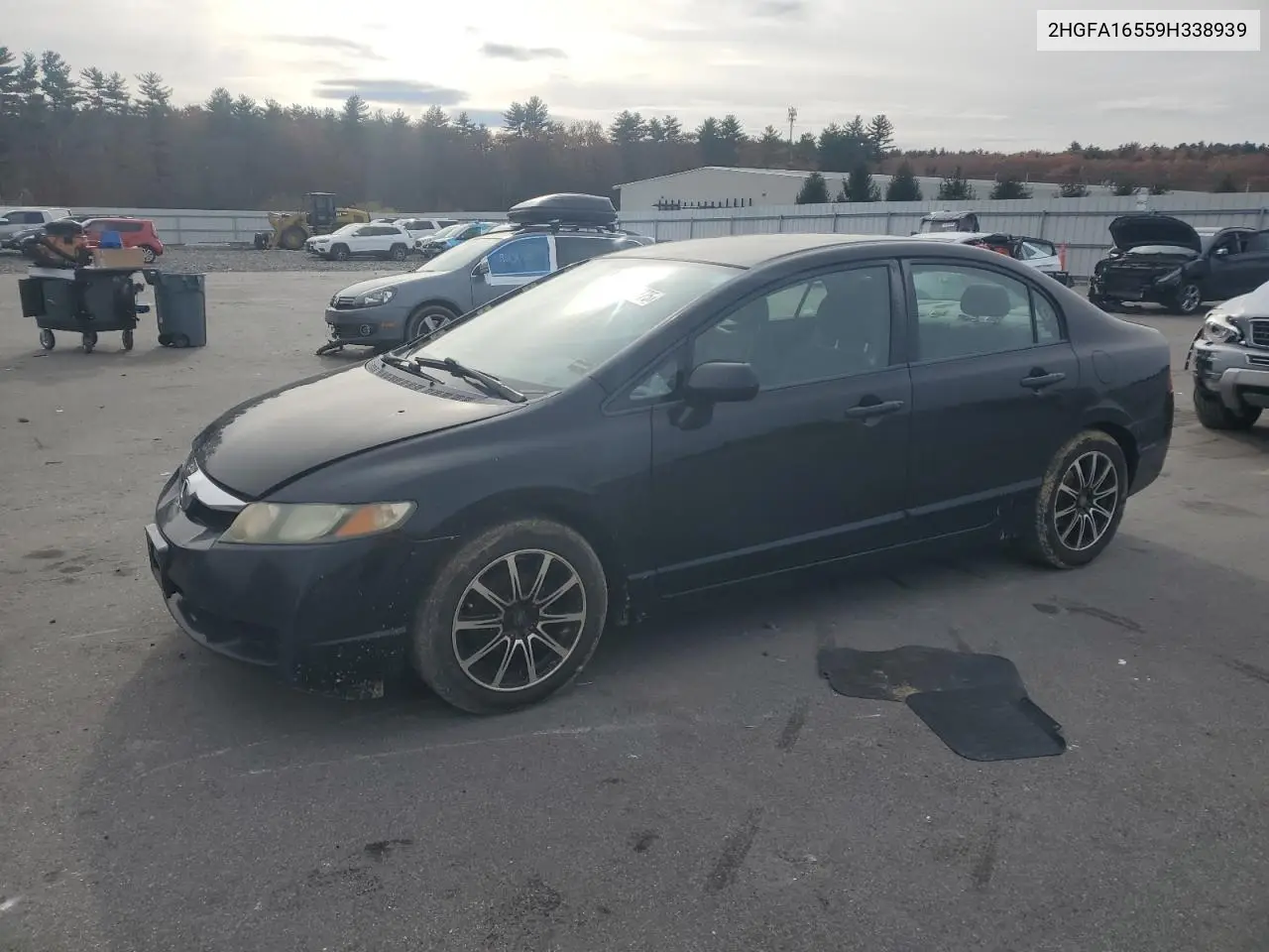 2HGFA16559H338939 2009 Honda Civic Lx