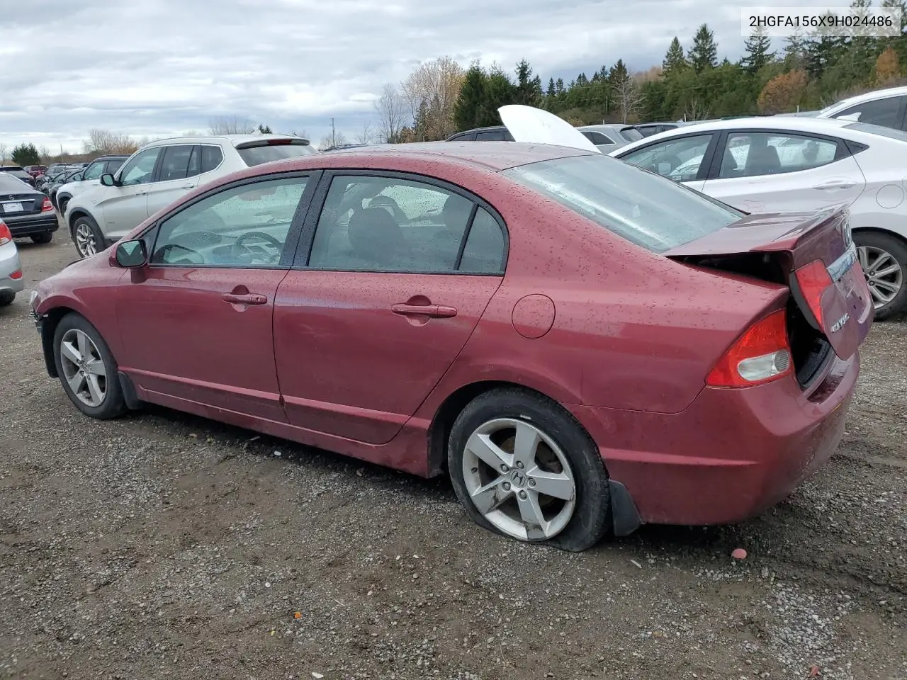 2HGFA156X9H024486 2009 Honda Civic Lx-S