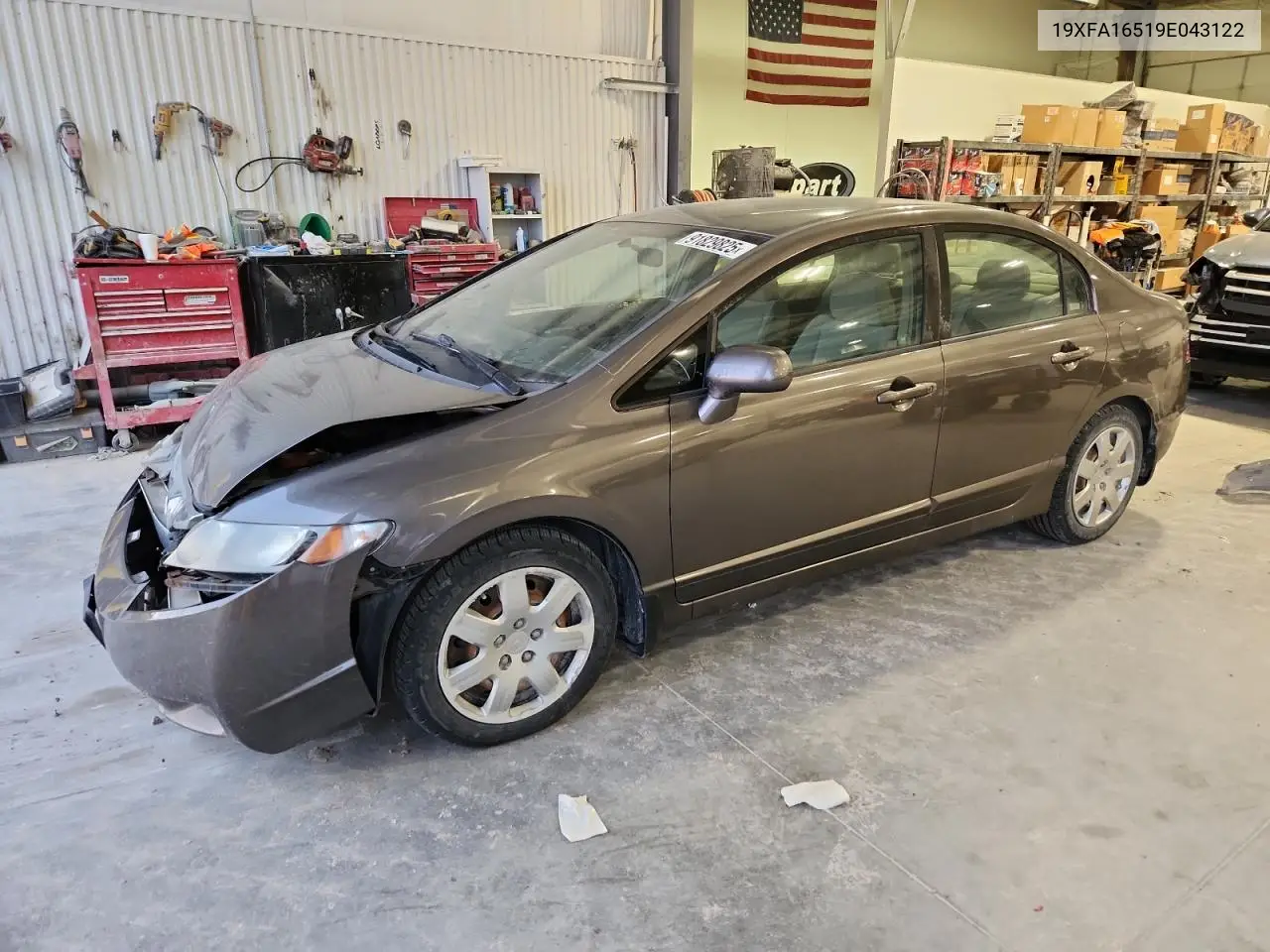 19XFA16519E043122 2009 Honda Civic Lx