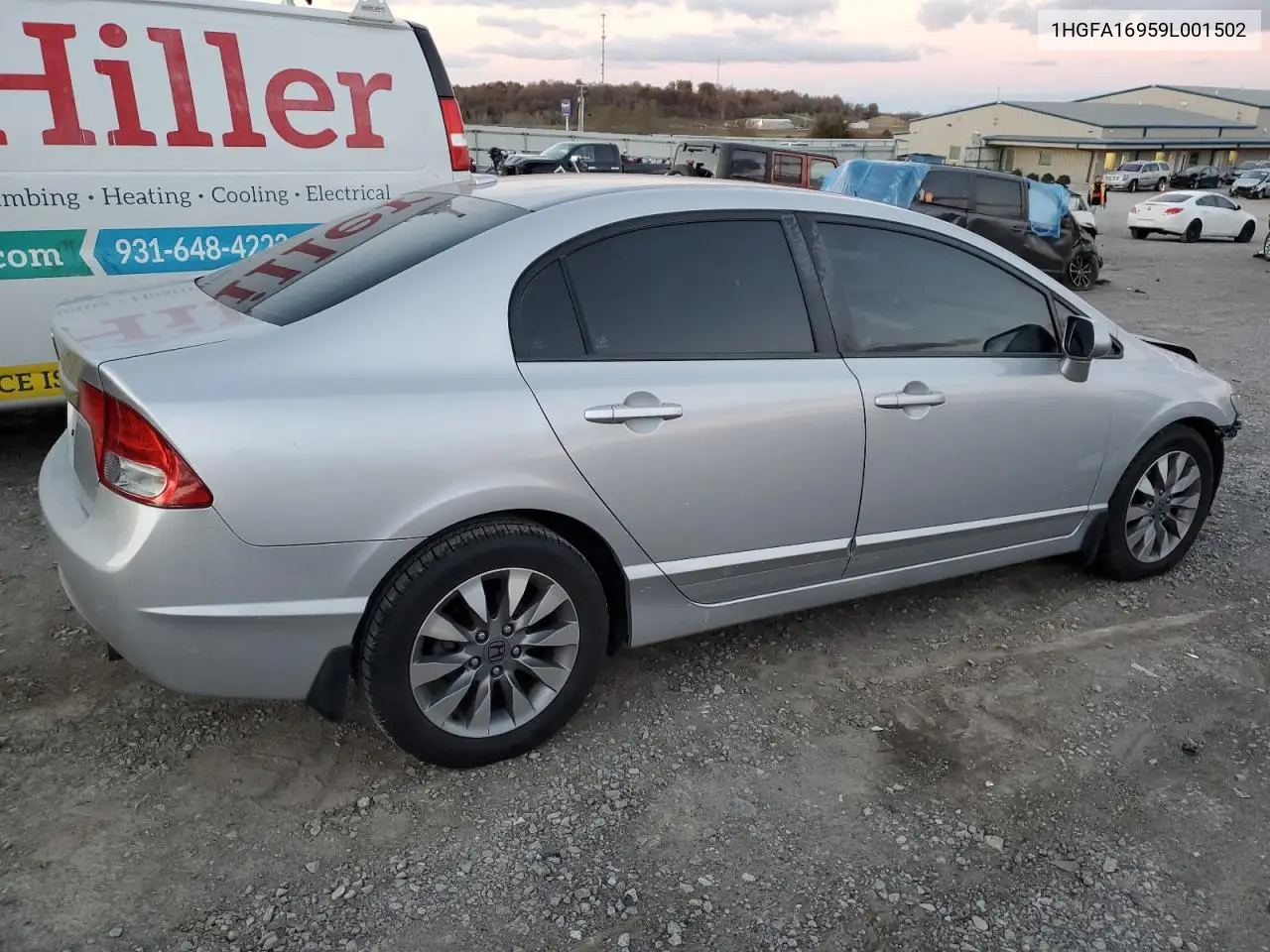 1HGFA16959L001502 2009 Honda Civic Exl