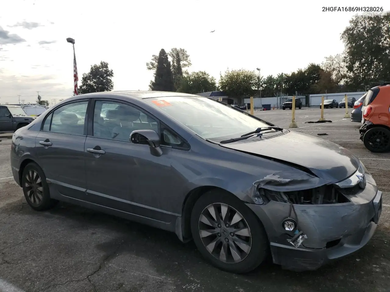 2HGFA16869H328026 2009 Honda Civic Ex