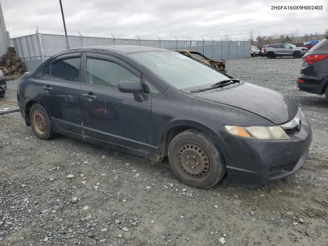 2HGFA160X9H002403 2009 Honda Civic Exl