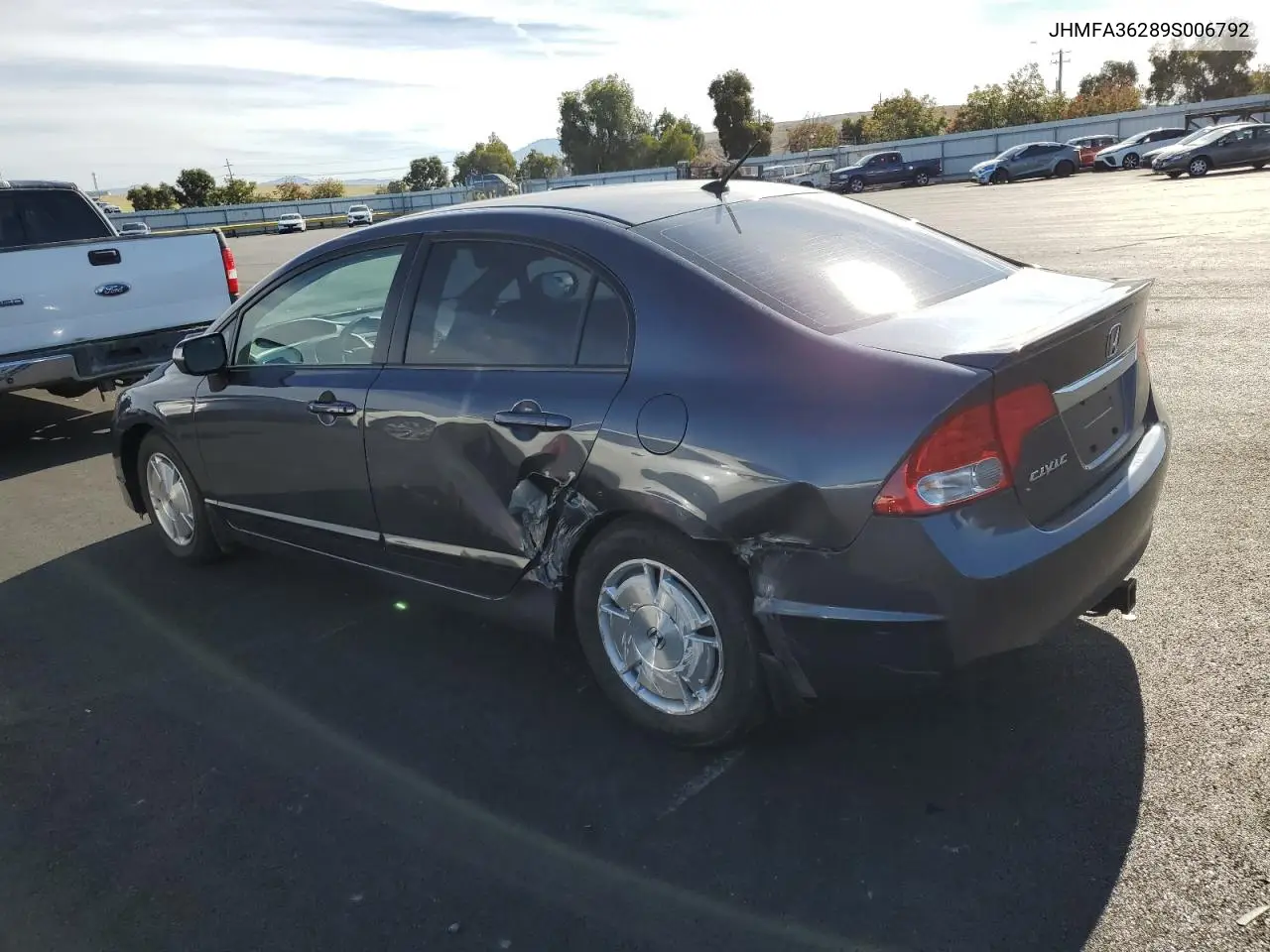 JHMFA36289S006792 2009 Honda Civic Hybrid
