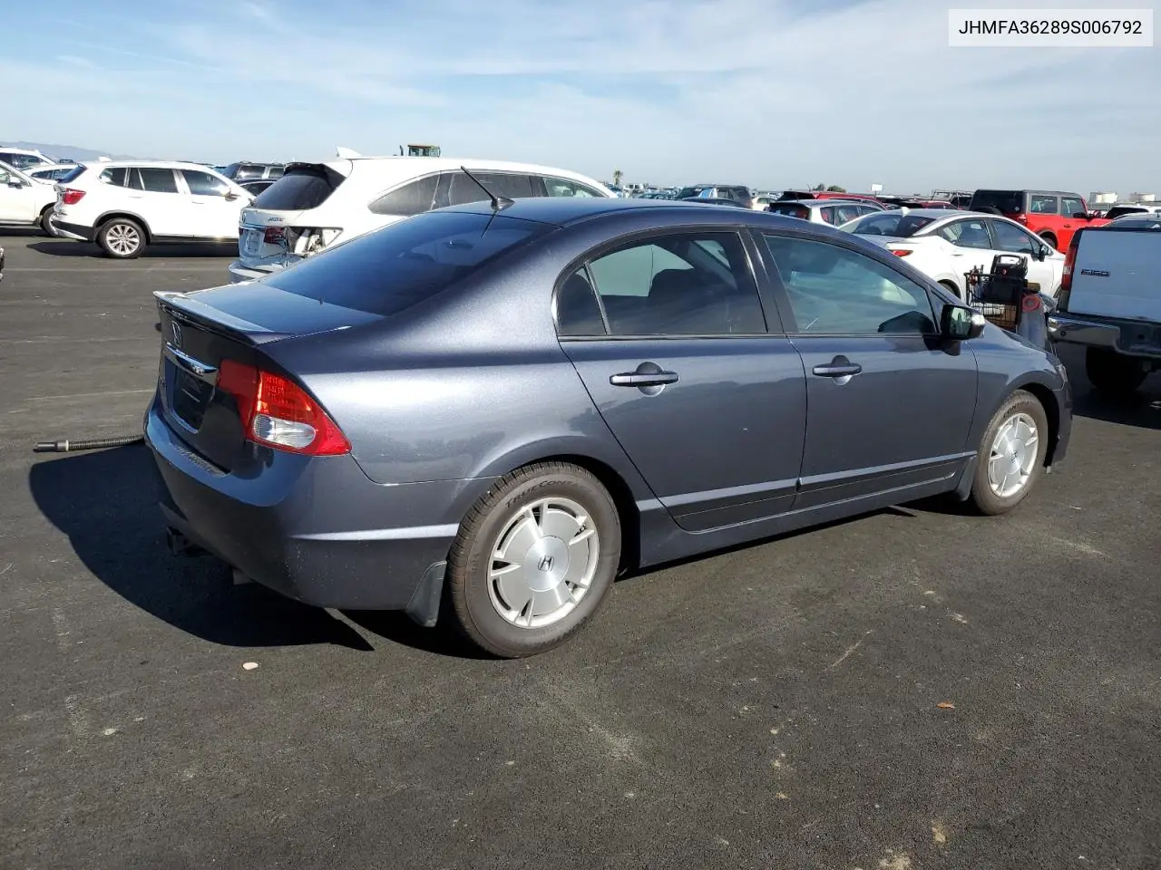 JHMFA36289S006792 2009 Honda Civic Hybrid