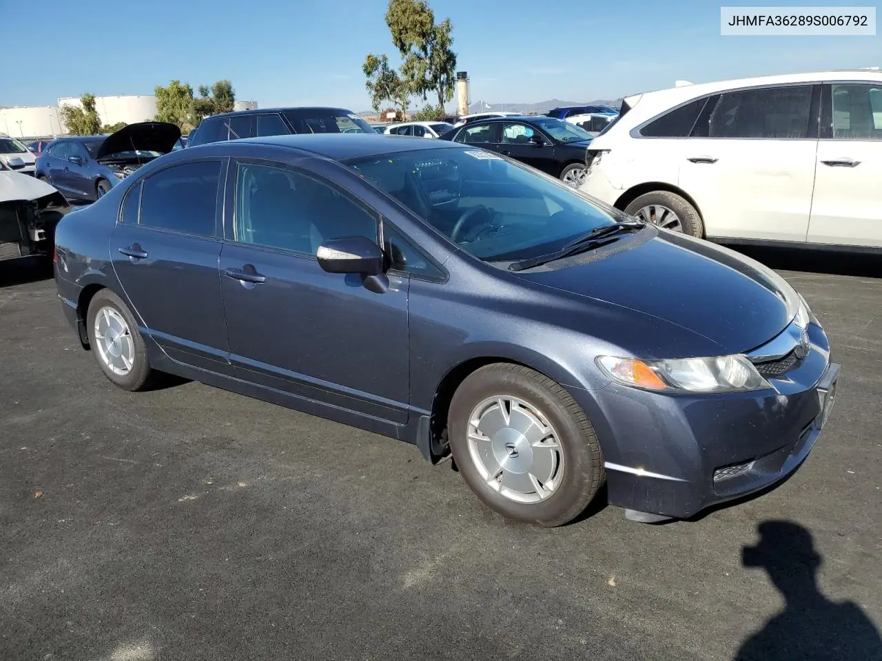 JHMFA36289S006792 2009 Honda Civic Hybrid