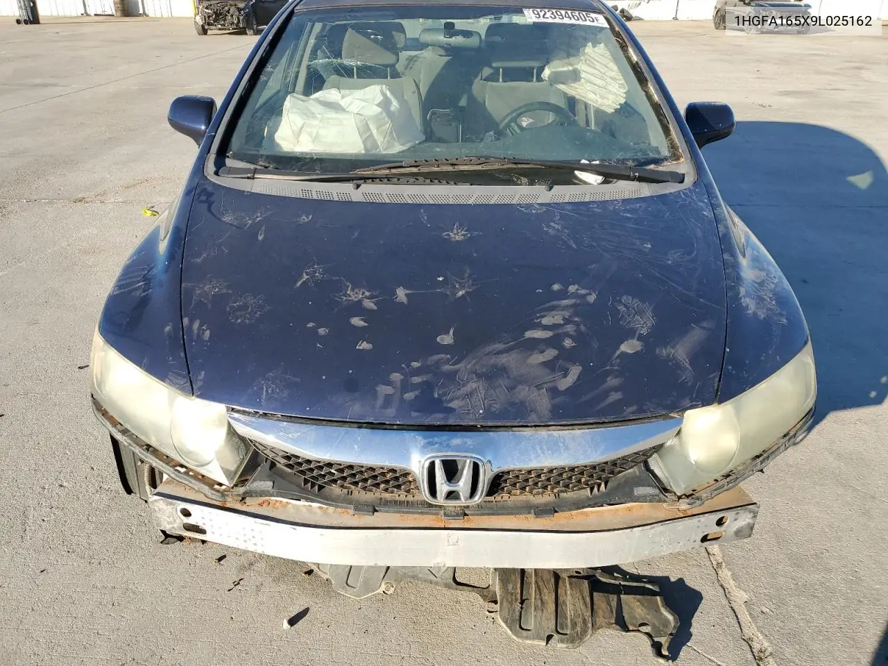 1HGFA165X9L025162 2009 Honda Civic Lx