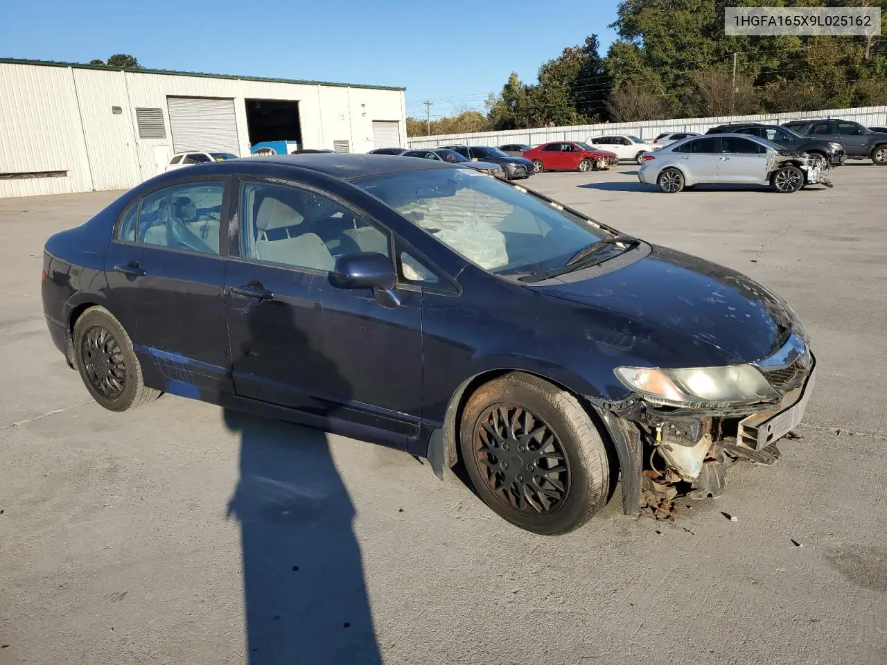 1HGFA165X9L025162 2009 Honda Civic Lx