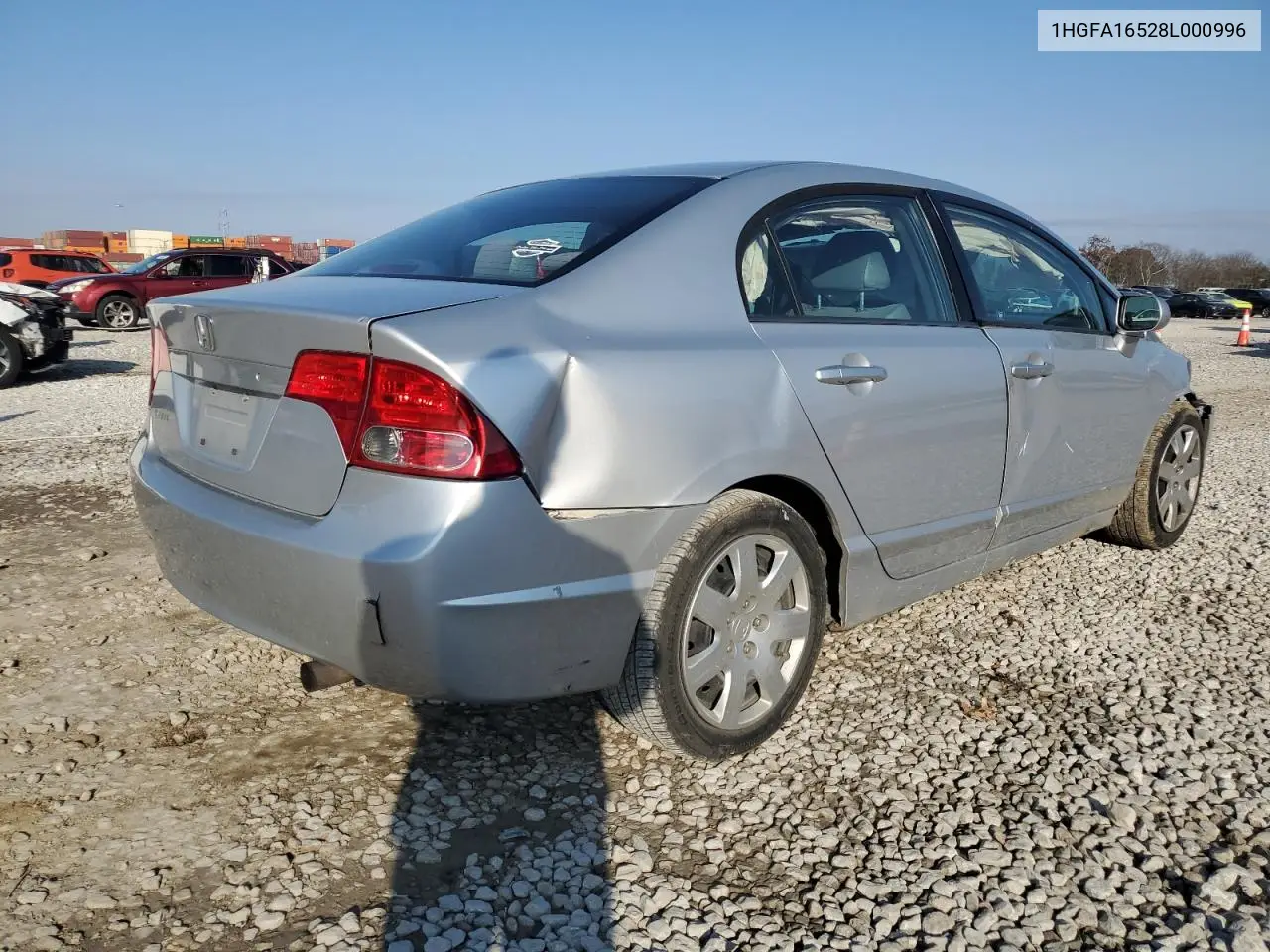 1HGFA16528L000996 2008 Honda Civic Lx