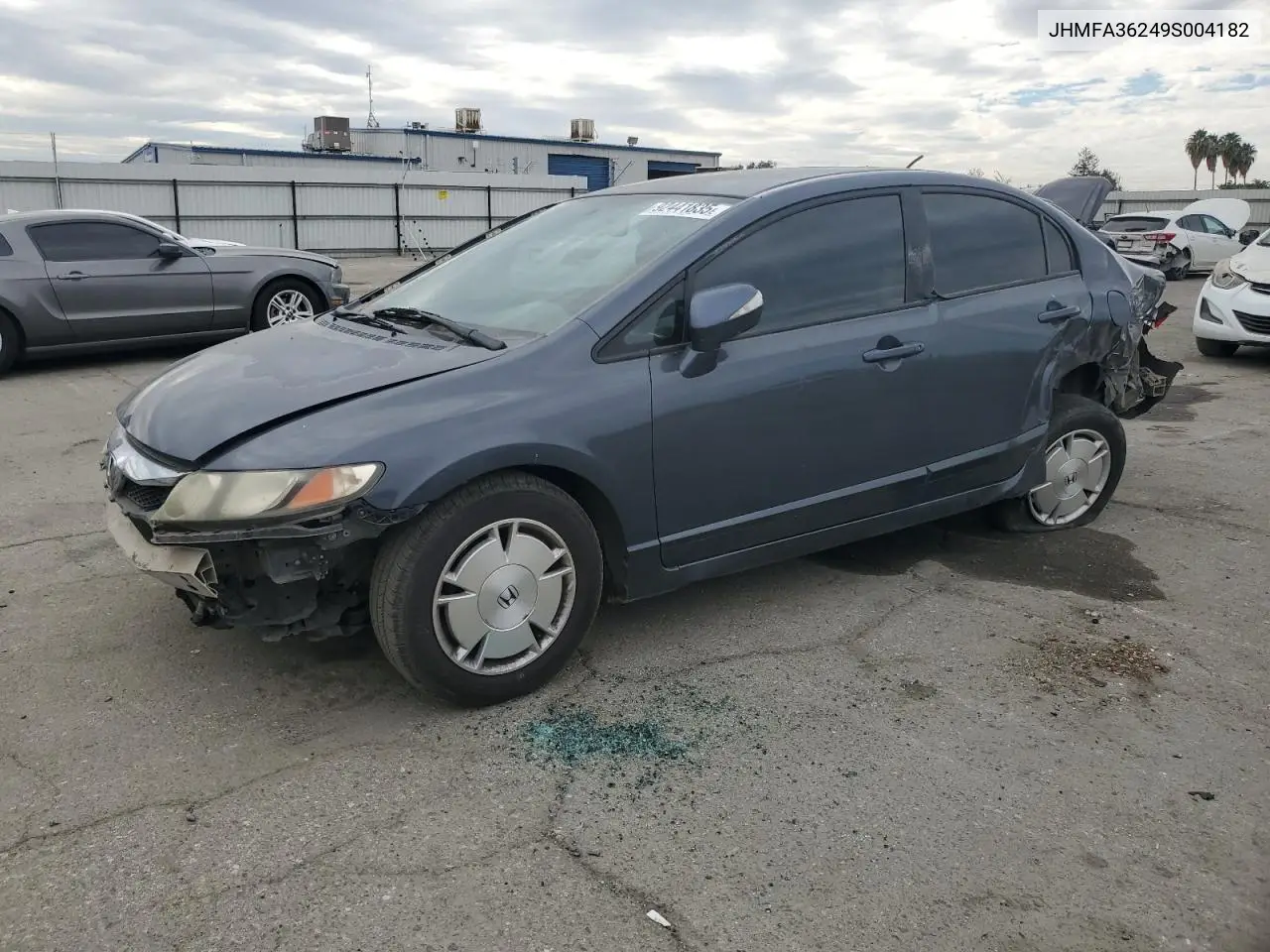 JHMFA36249S004182 2009 Honda Civic Hybrid