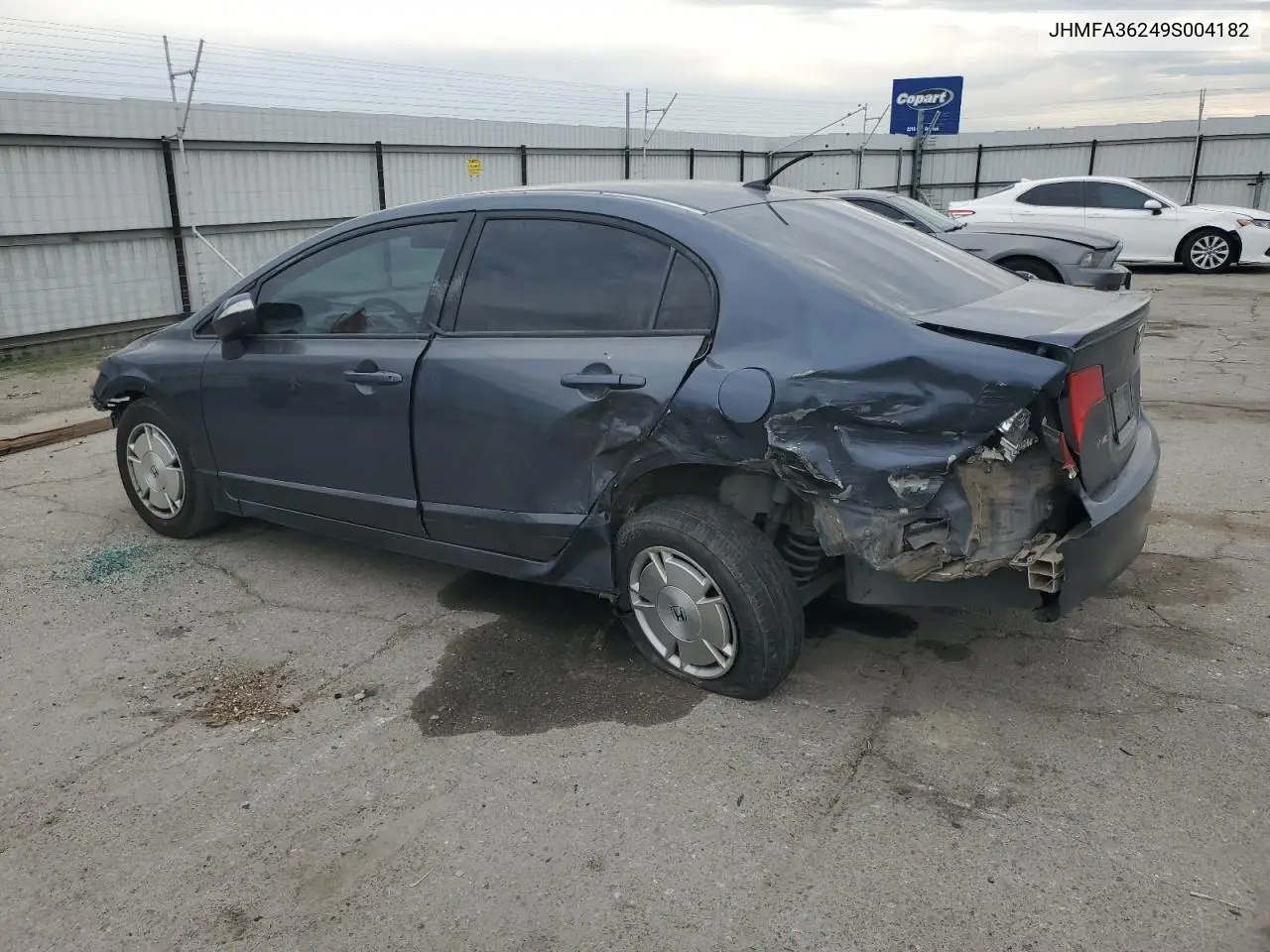 JHMFA36249S004182 2009 Honda Civic Hybrid