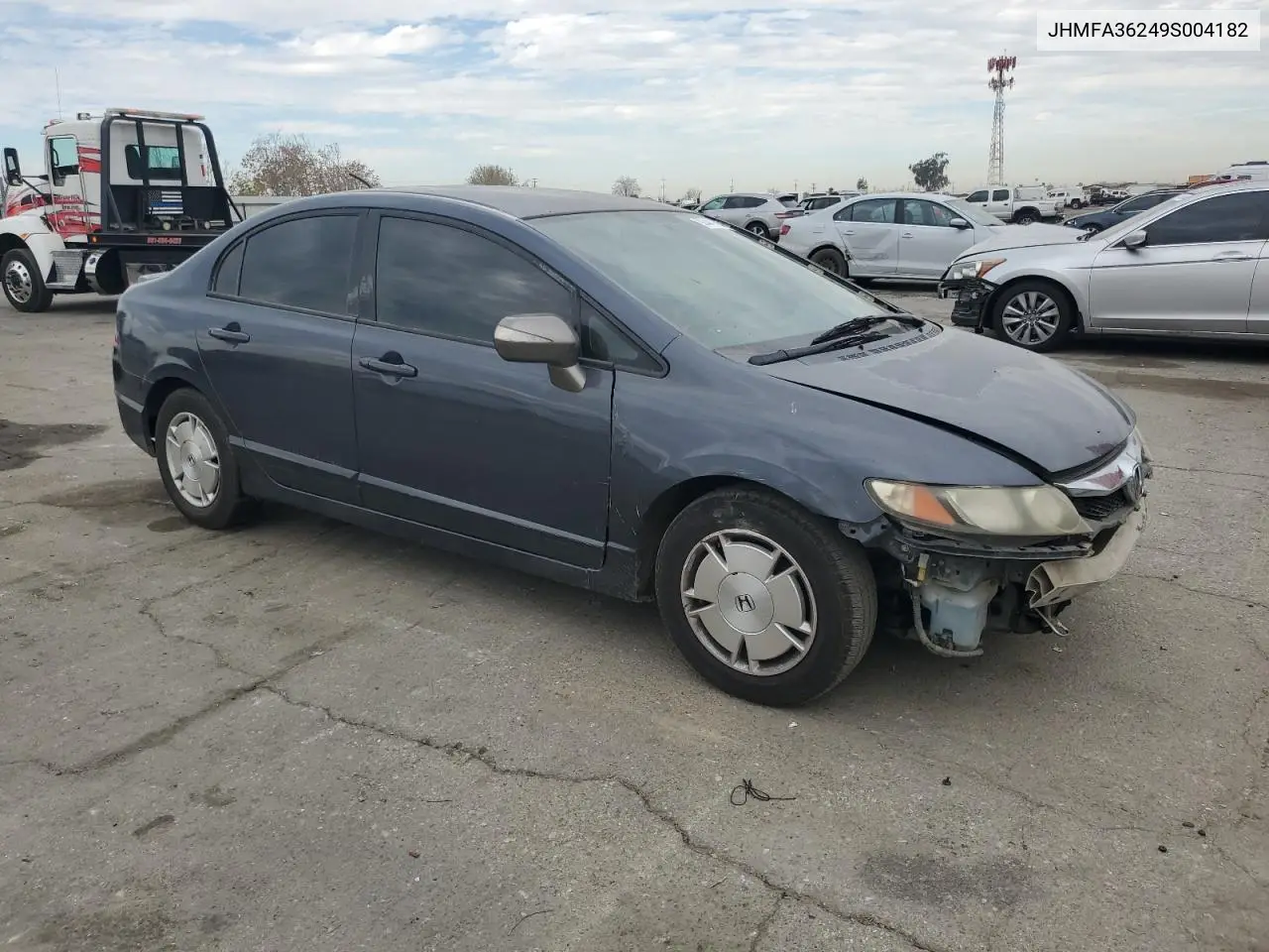 JHMFA36249S004182 2009 Honda Civic Hybrid