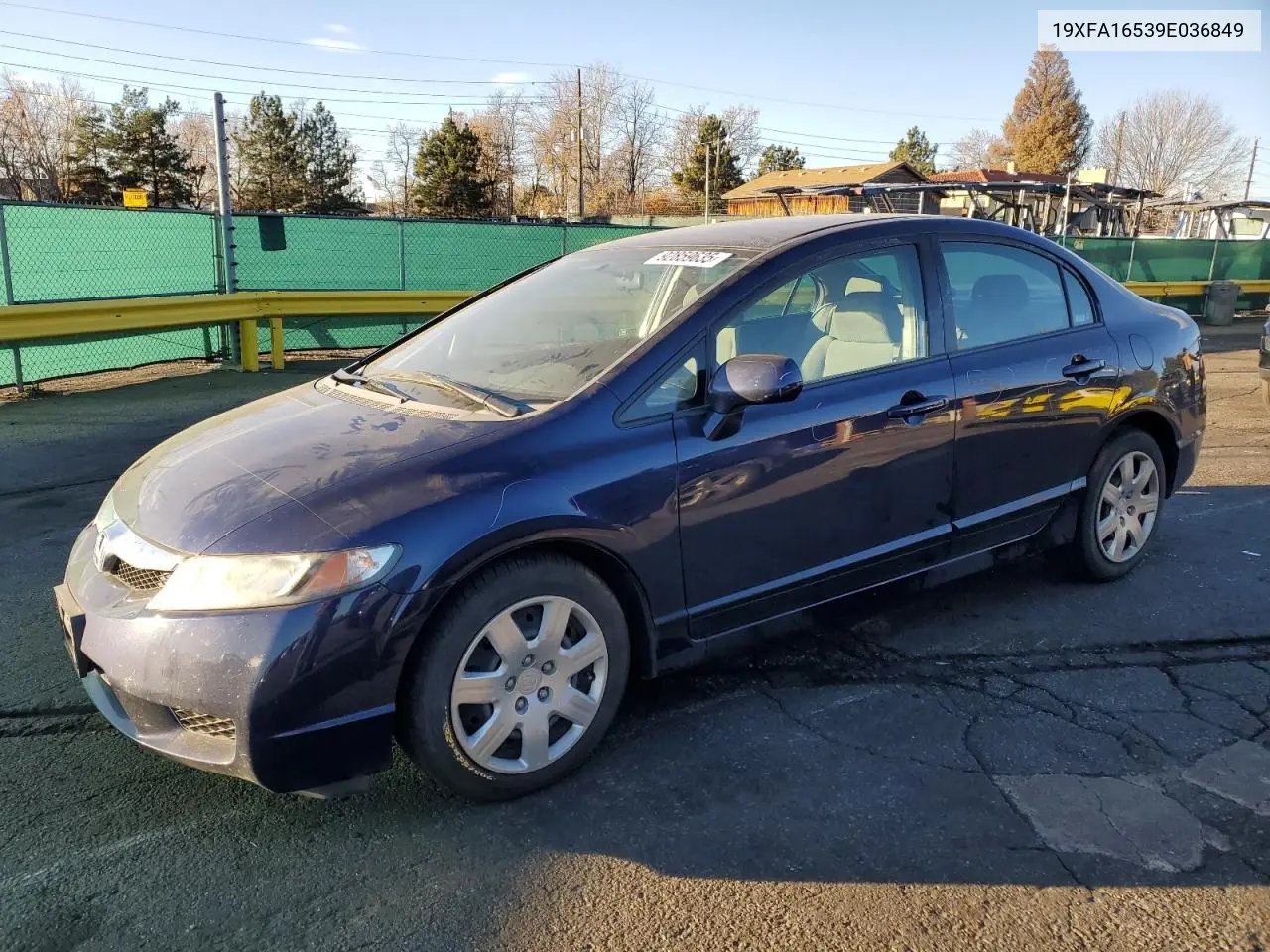 19XFA16539E036849 2009 Honda Civic Lx