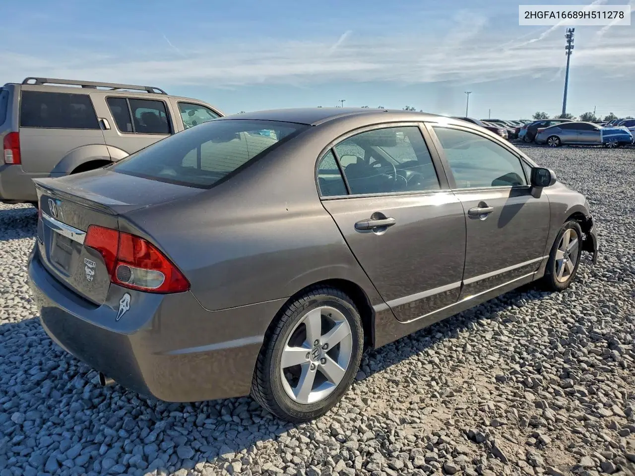 2HGFA16689H511278 2009 Honda Civic Lx-S