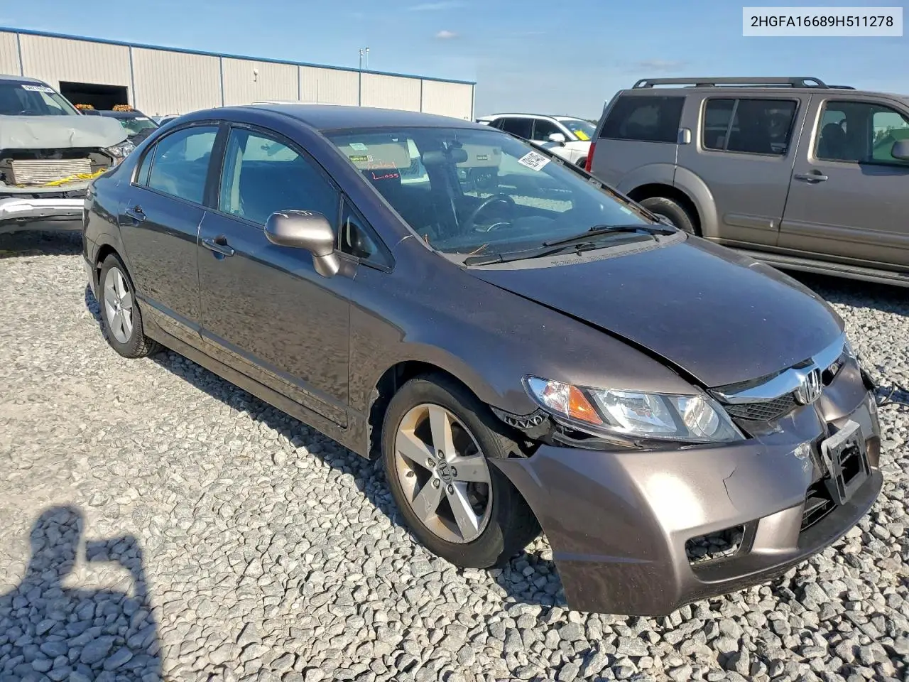 2HGFA16689H511278 2009 Honda Civic Lx-S
