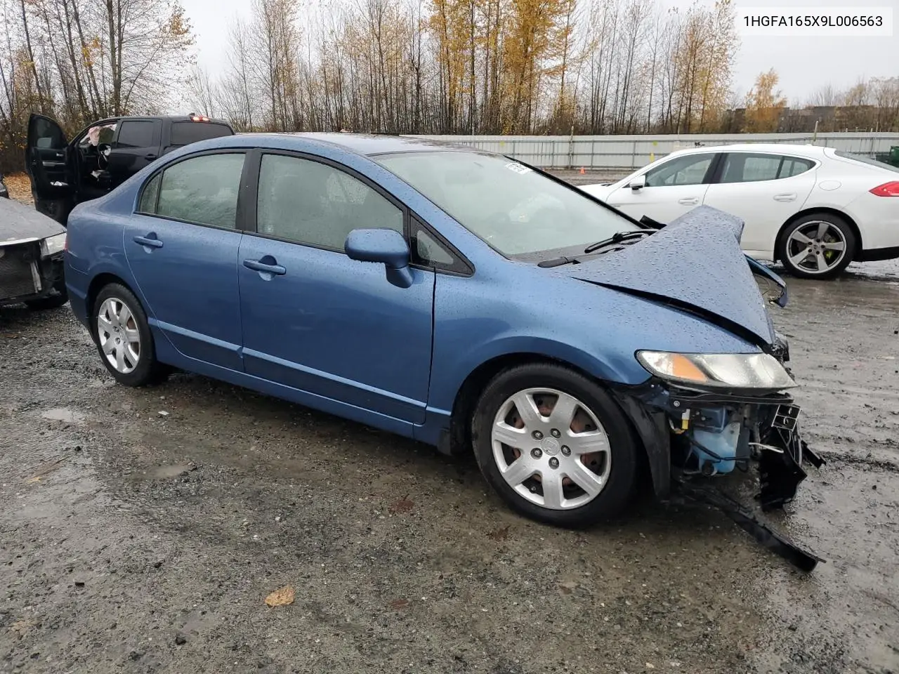 1HGFA165X9L006563 2009 Honda Civic Lx