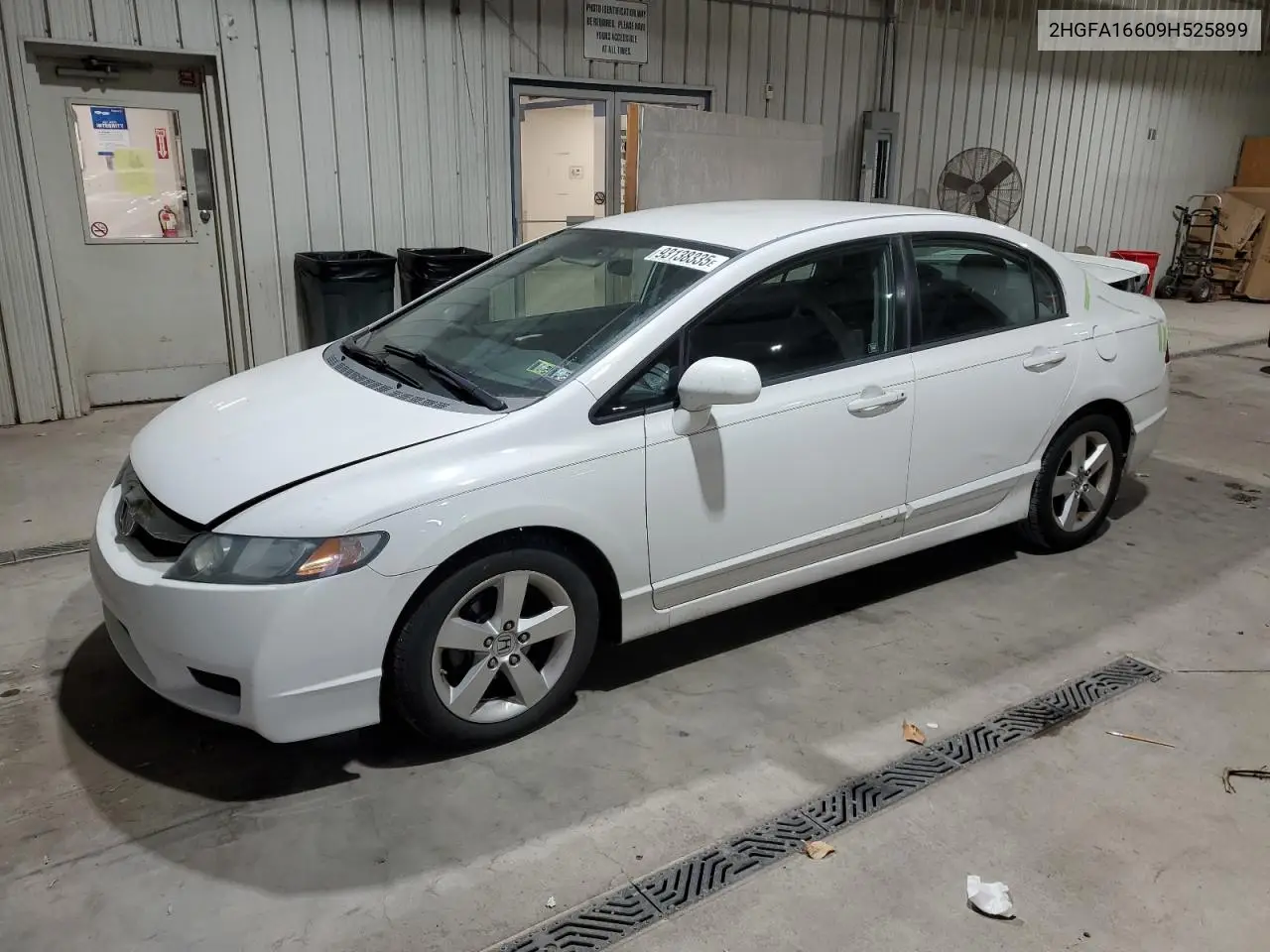 2HGFA16609H525899 2009 Honda Civic Lx-S