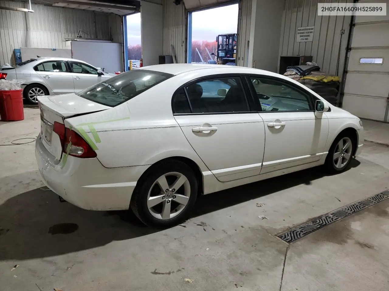 2HGFA16609H525899 2009 Honda Civic Lx-S