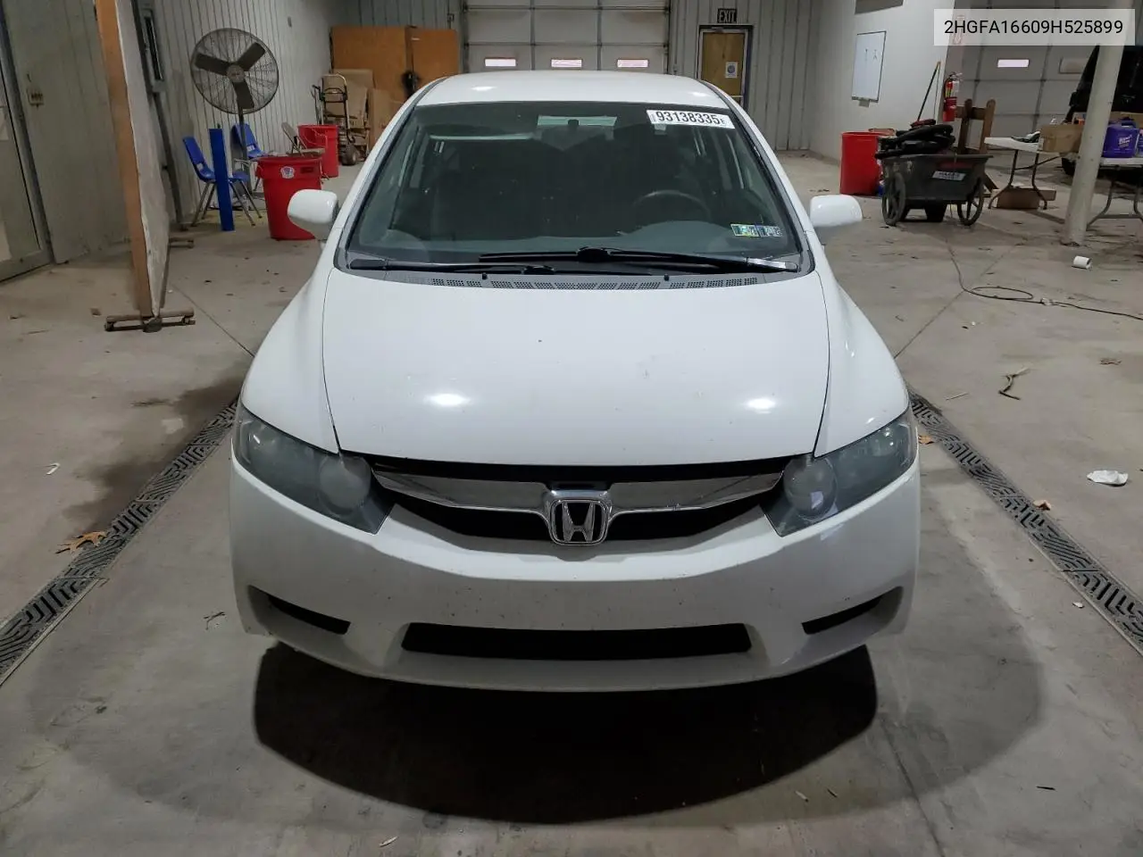 2HGFA16609H525899 2009 Honda Civic Lx-S