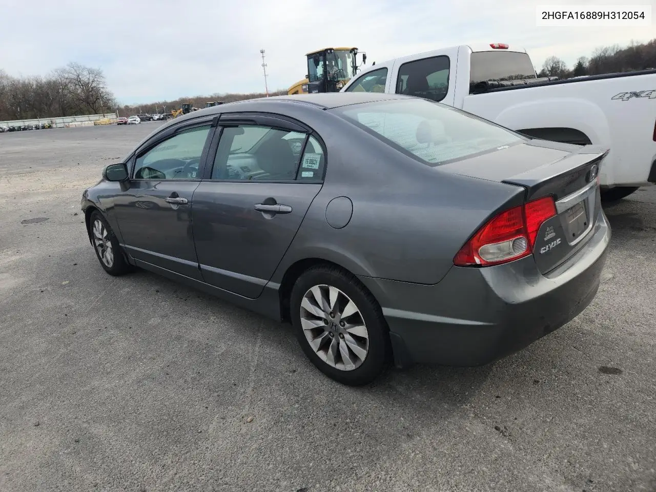 2HGFA16889H312054 2009 Honda Civic Ex