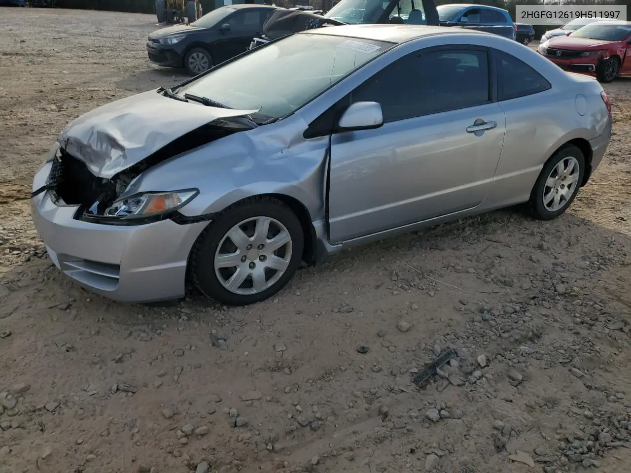 2HGFG12619H511997 2009 Honda Civic Lx