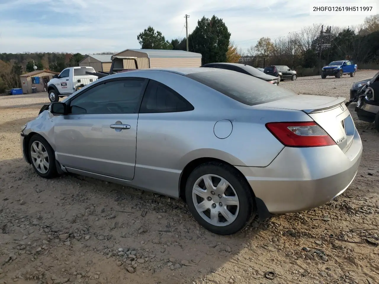 2HGFG12619H511997 2009 Honda Civic Lx