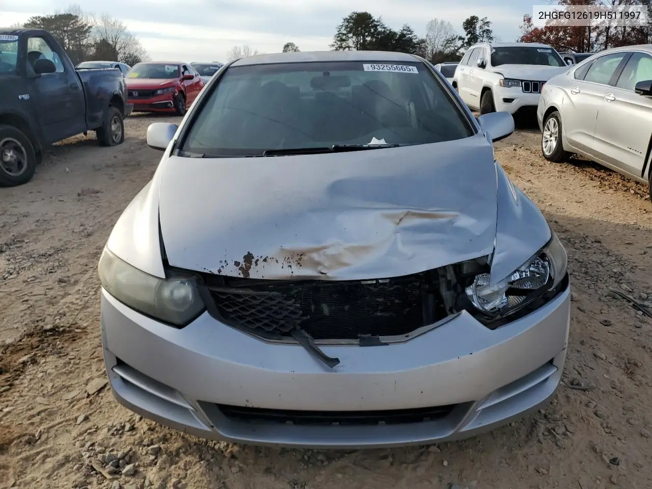 2HGFG12619H511997 2009 Honda Civic Lx