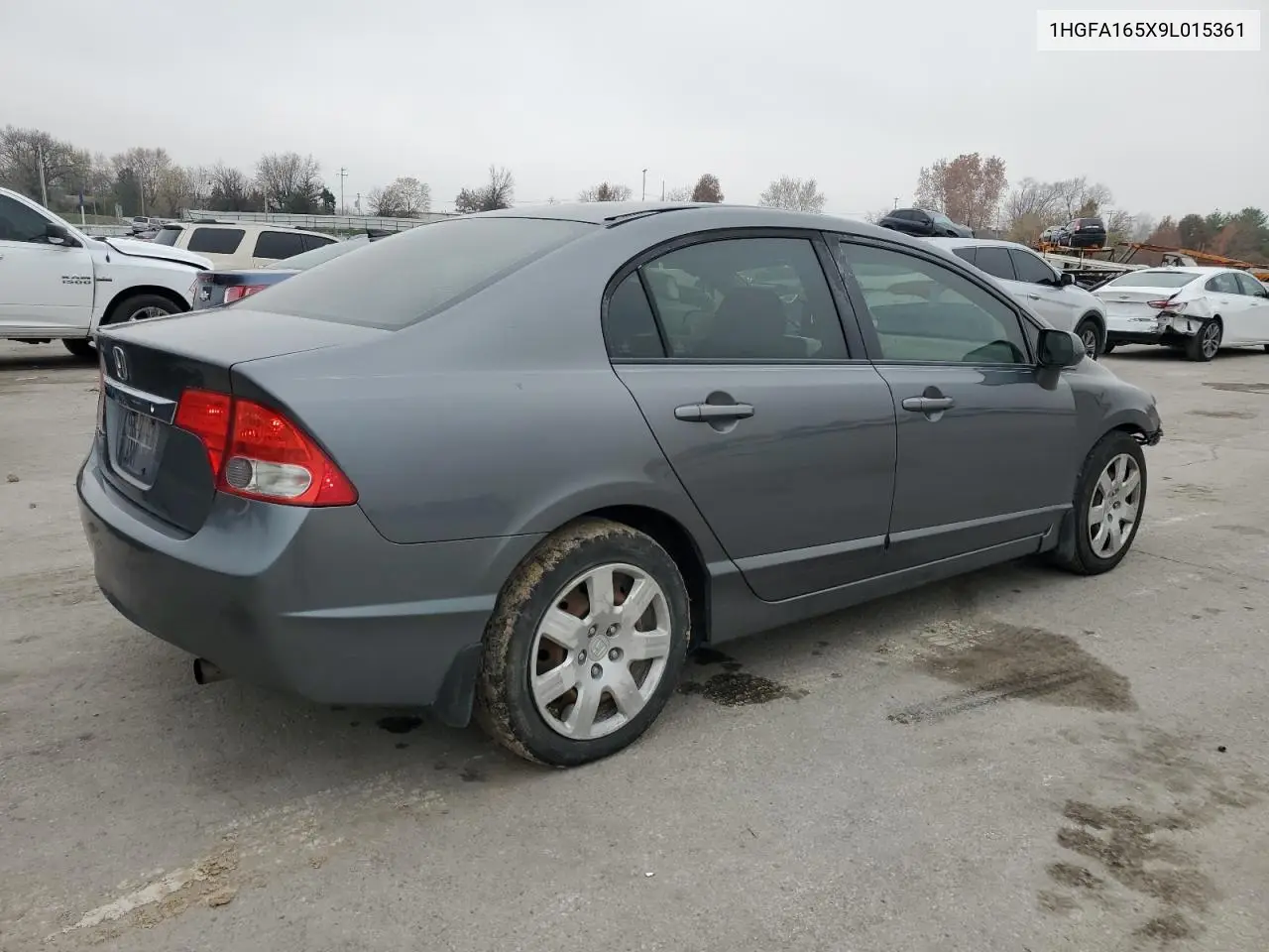 1HGFA165X9L015361 2009 Honda Civic Lx