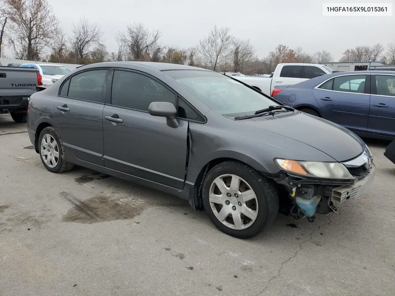 1HGFA165X9L015361 2009 Honda Civic Lx