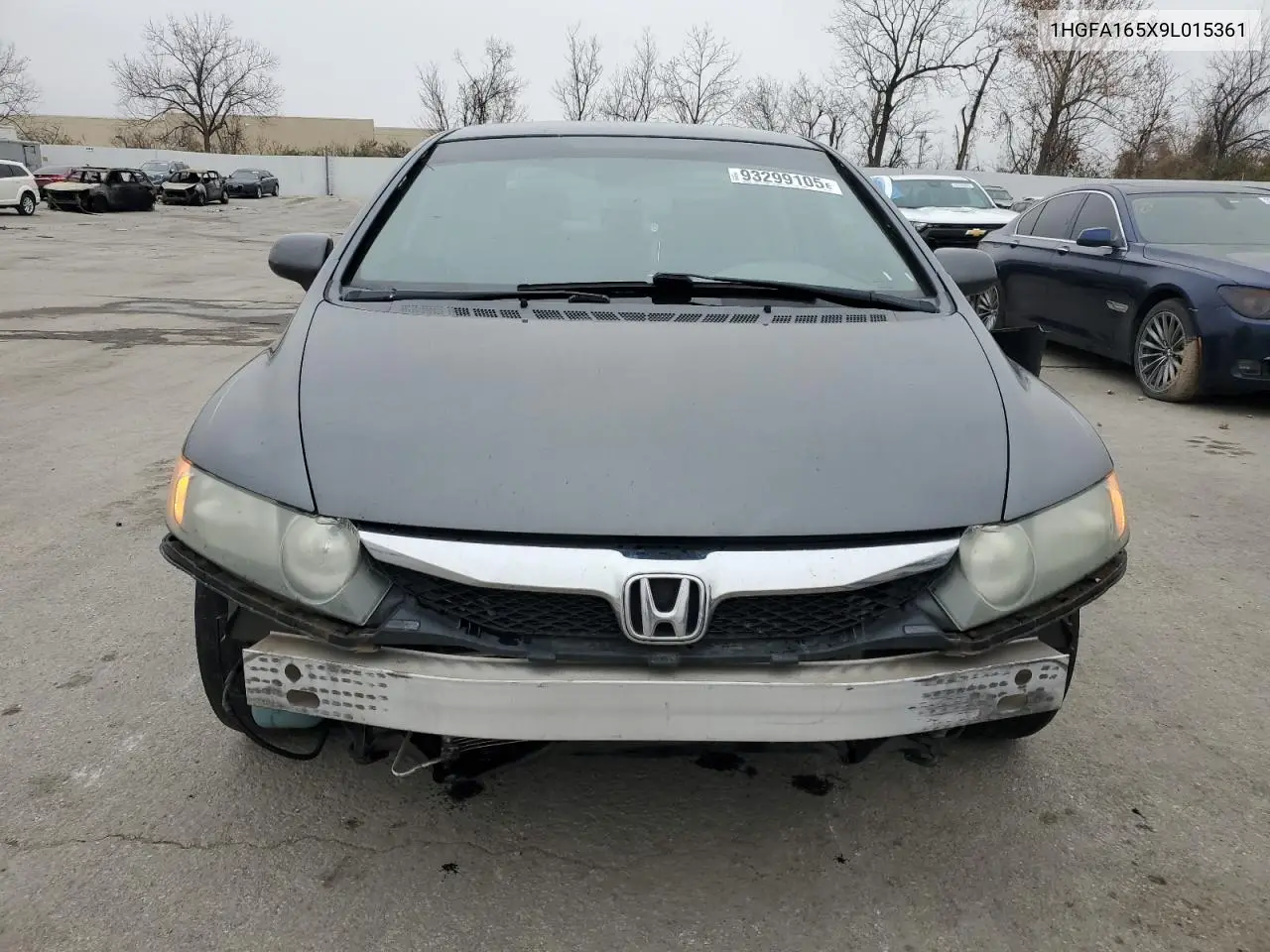 1HGFA165X9L015361 2009 Honda Civic Lx