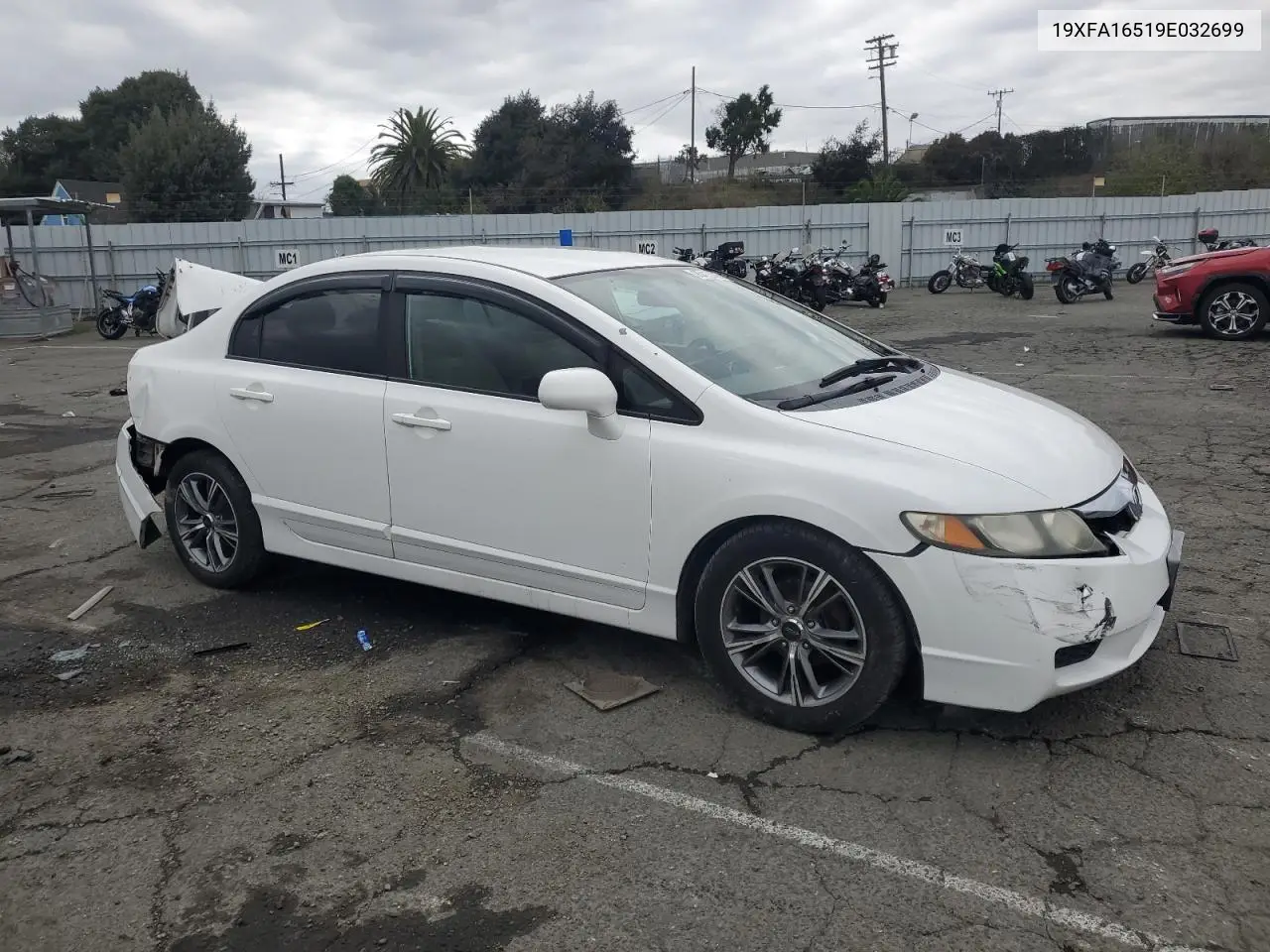 19XFA16519E032699 2009 Honda Civic Lx