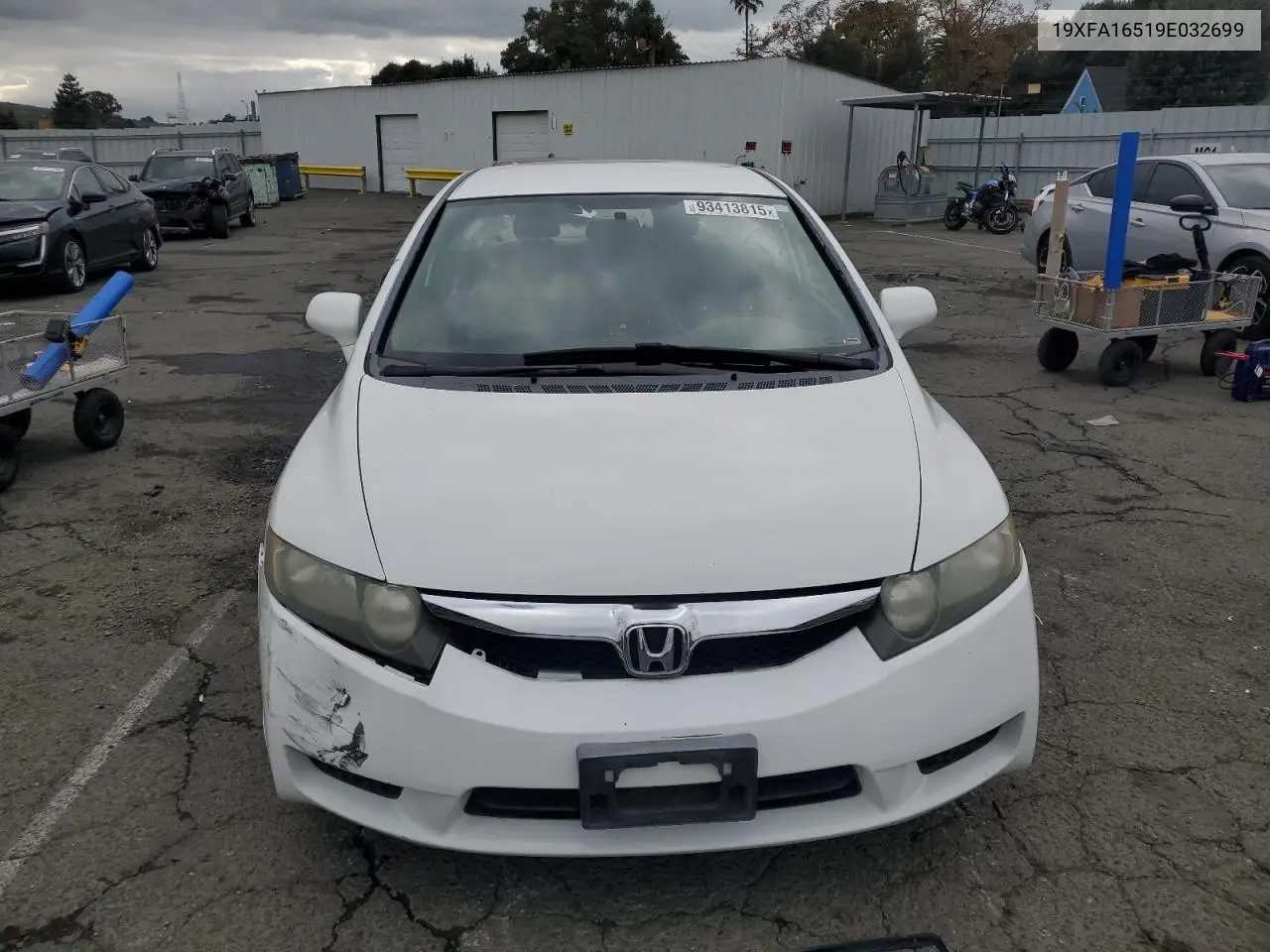 19XFA16519E032699 2009 Honda Civic Lx